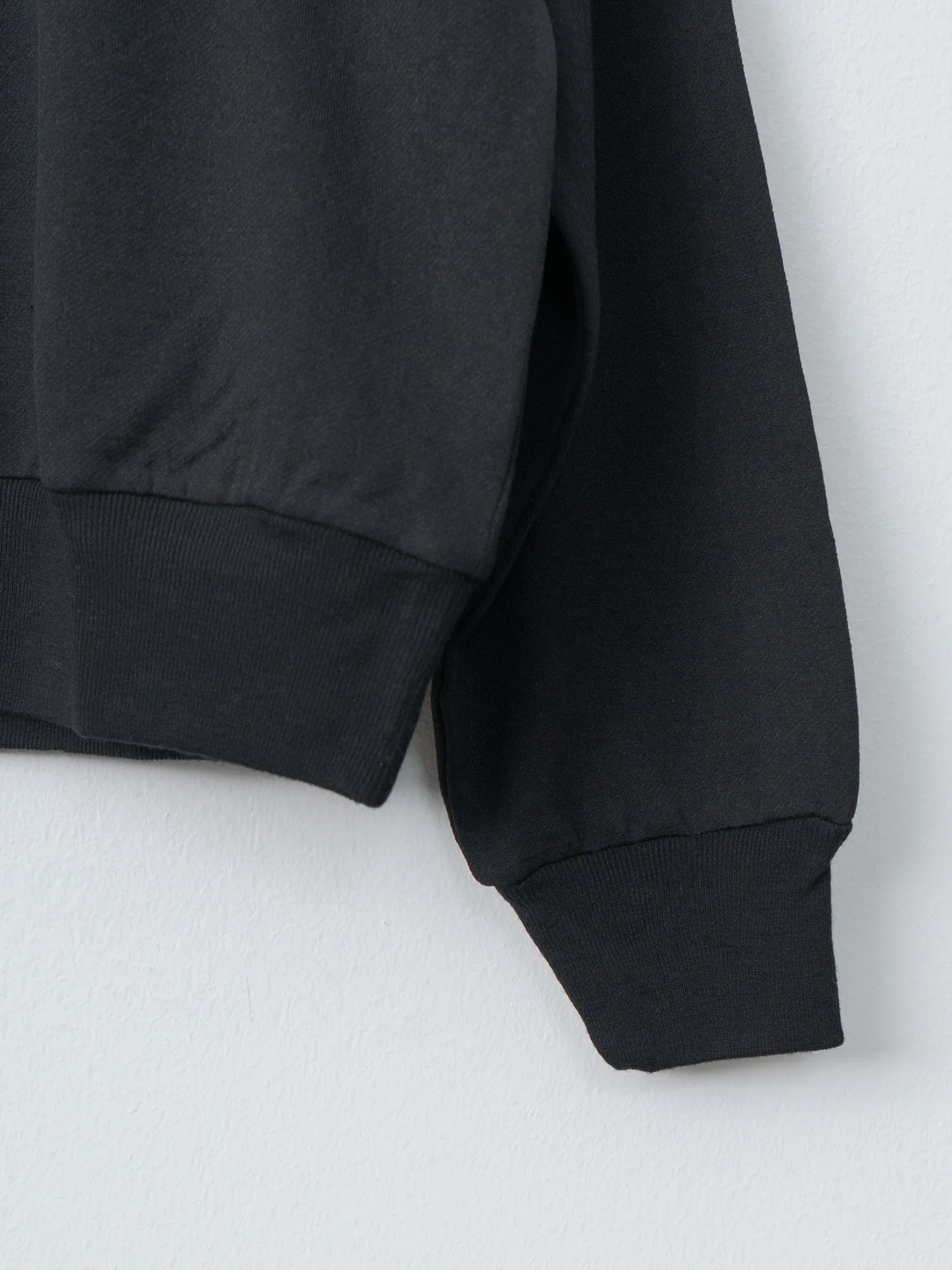 Light Wool Sweat P/O - Black (Women's) sold by Namu Shop product image thumbnail 5