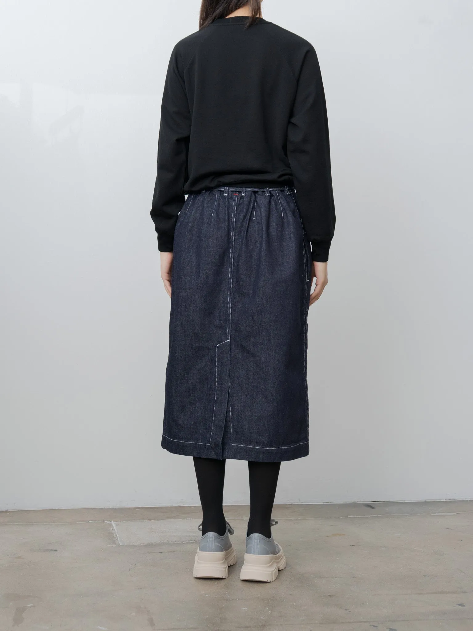 Light Wool Sweat P/O - Black (Women's) sold by Namu Shop product image thumbnail 3