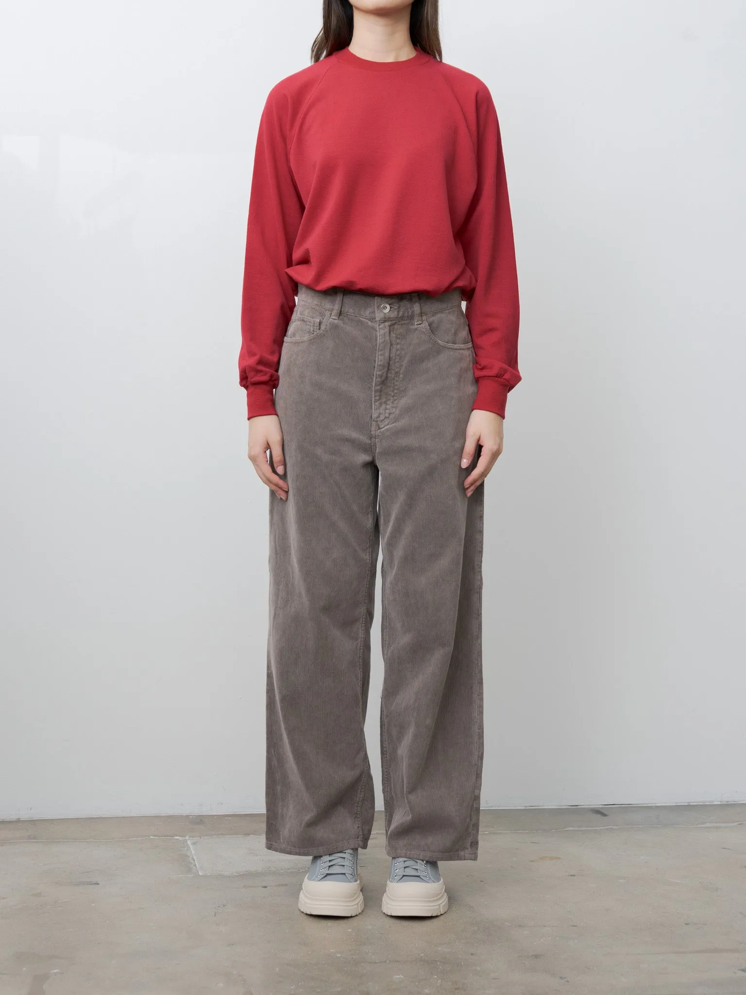 Light Wool Sweat P/O - Red sold by Namu Shop product image thumbnail 2