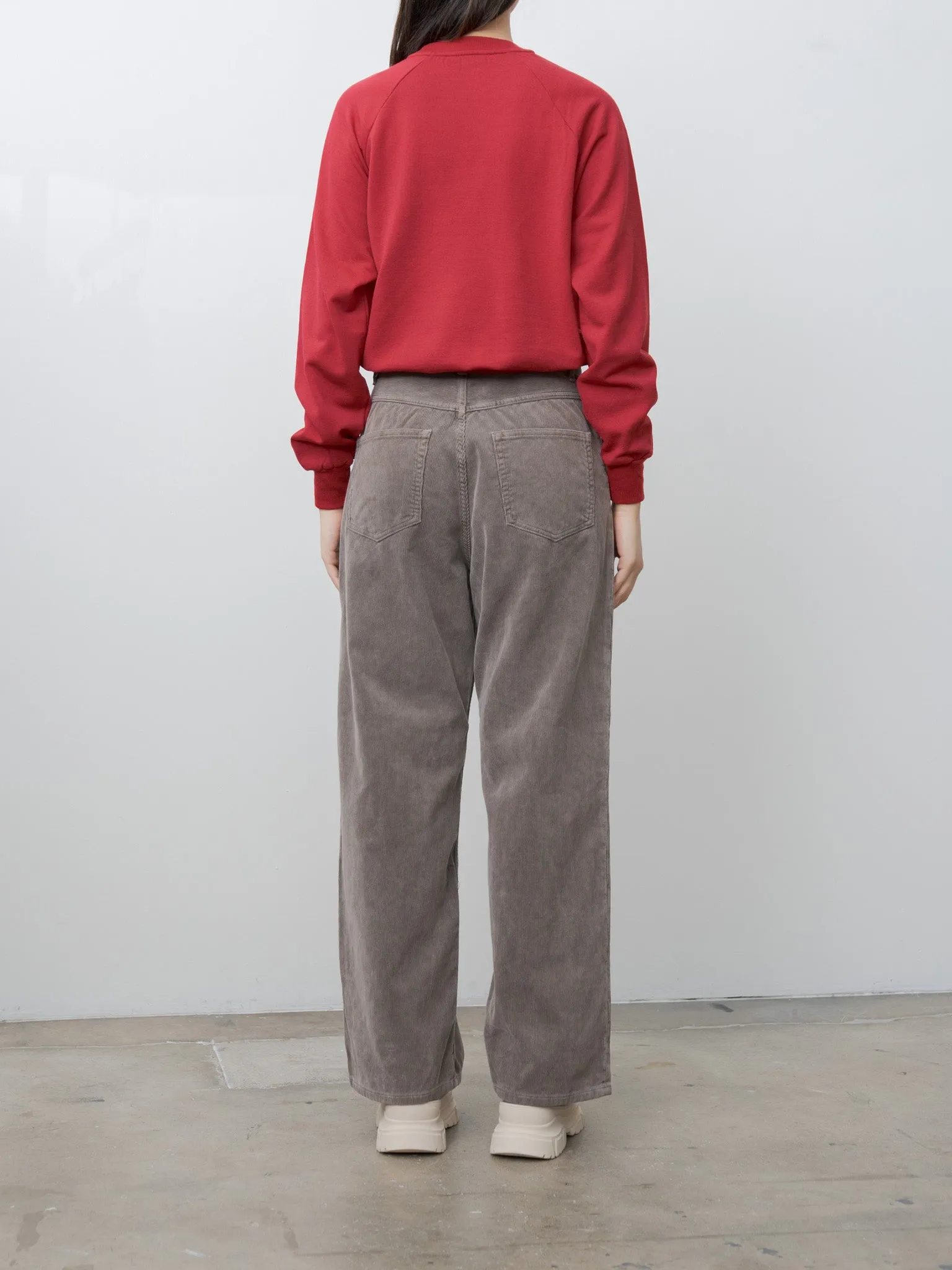 Light Wool Sweat P/O - Red sold by Namu Shop product image thumbnail 4