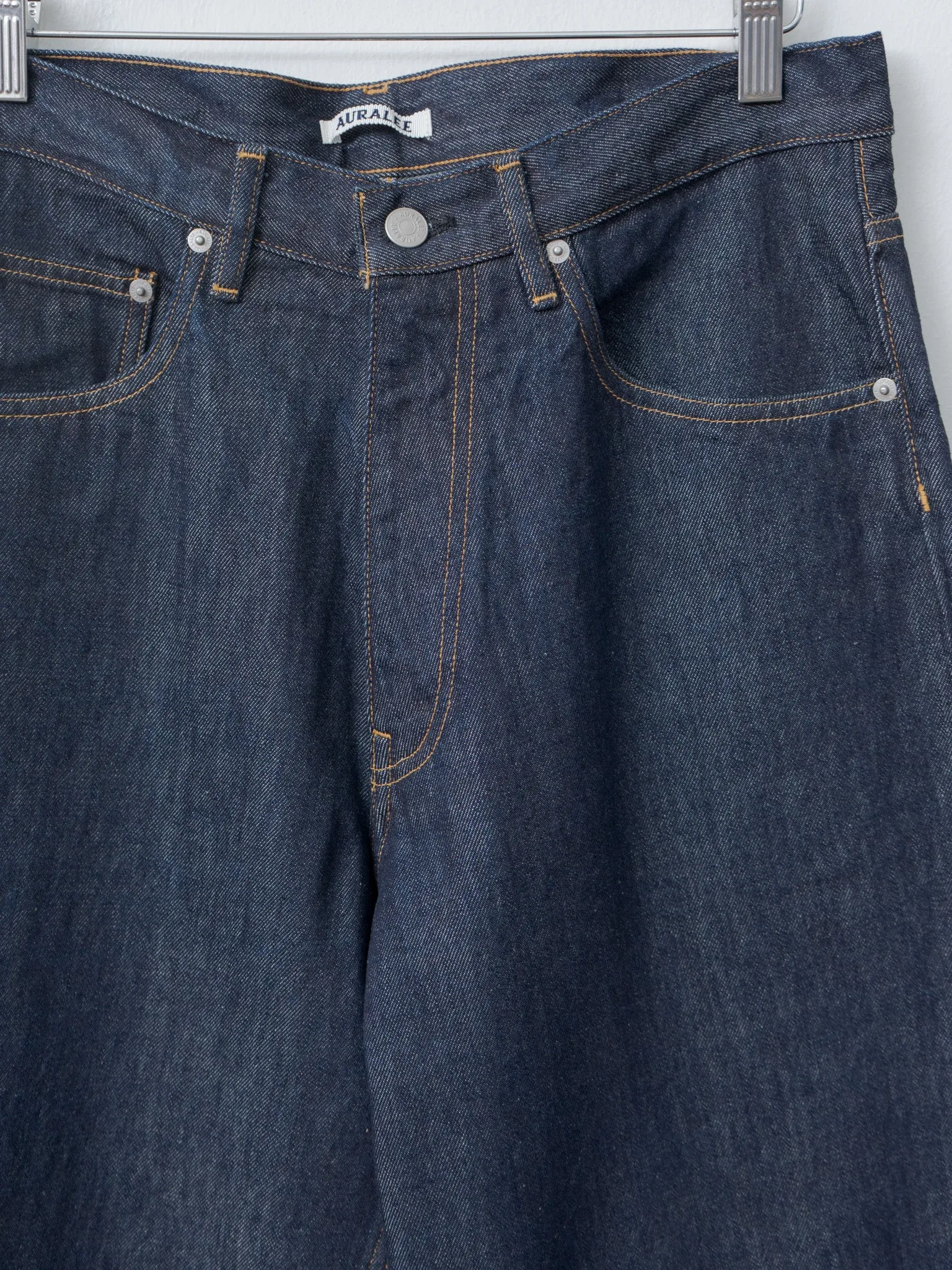 Hard Twist Denim Wide Pants - Indigo sold by Namu Shop product image thumbnail 5
