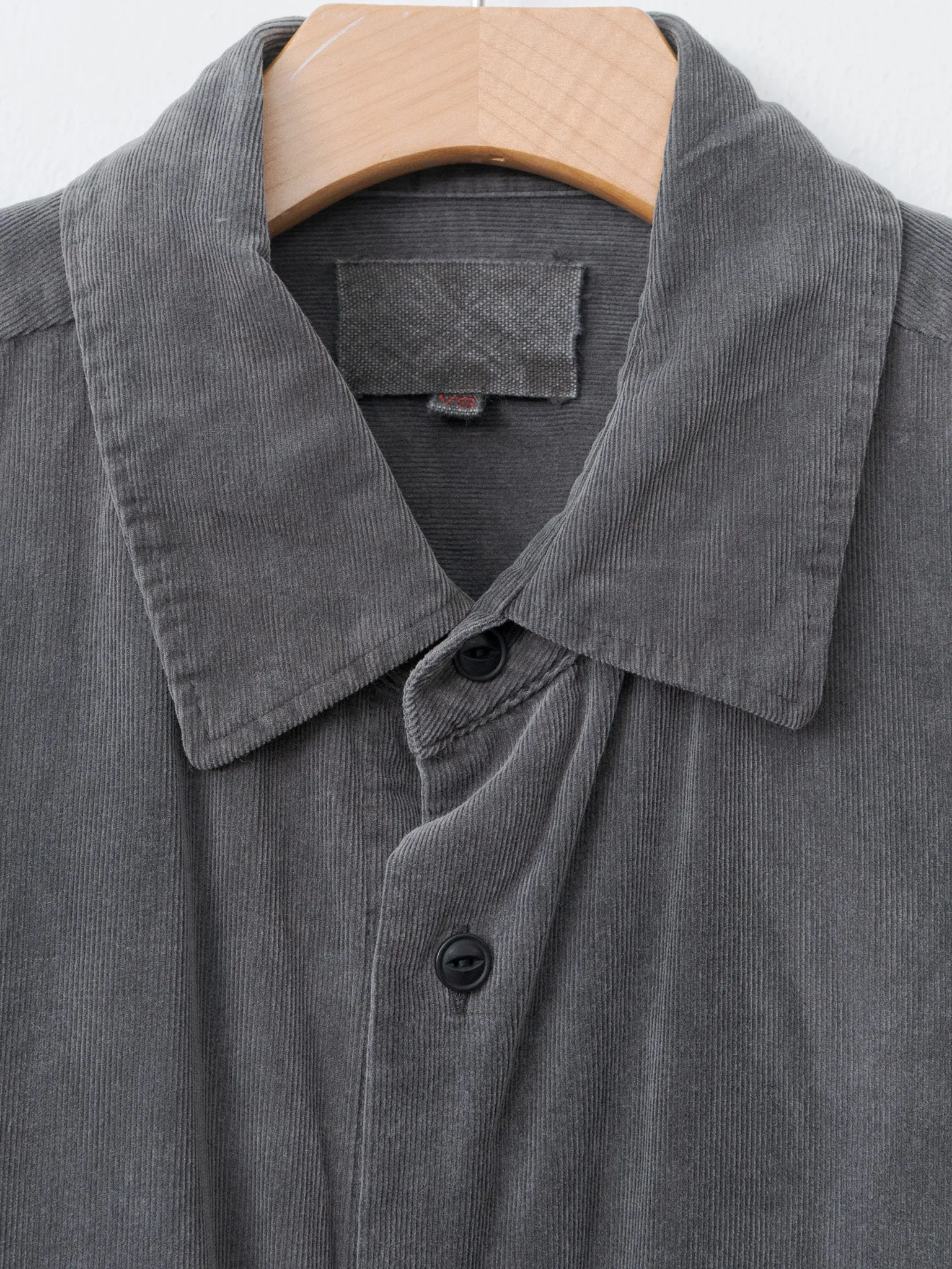Micro Corduroy Shirt Jacket - Sumi Ink sold by Namu Shop product image thumbnail 5