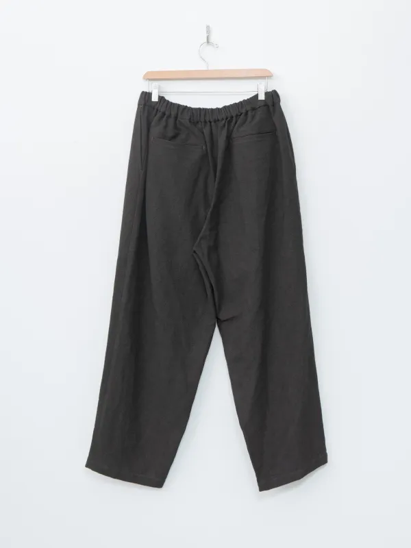 Max High Count Hemp Wide Easy Pants - Brown sold by Namu Shop