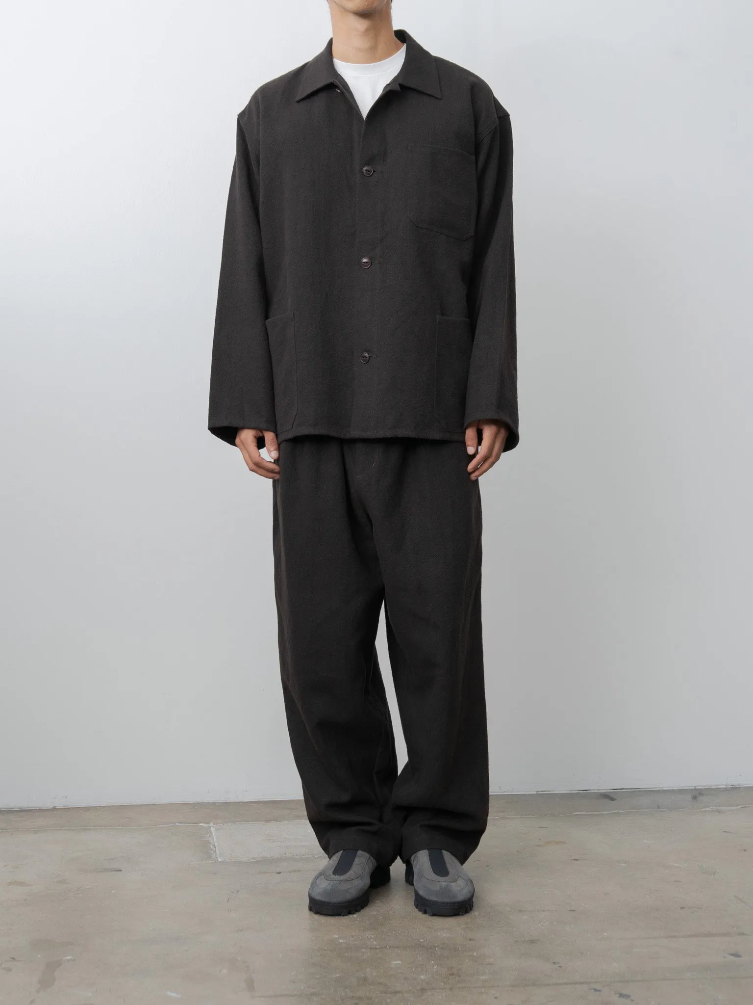 Max High Count Hemp Wide Easy Pants - Brown sold by Namu Shop product image thumbnail 3