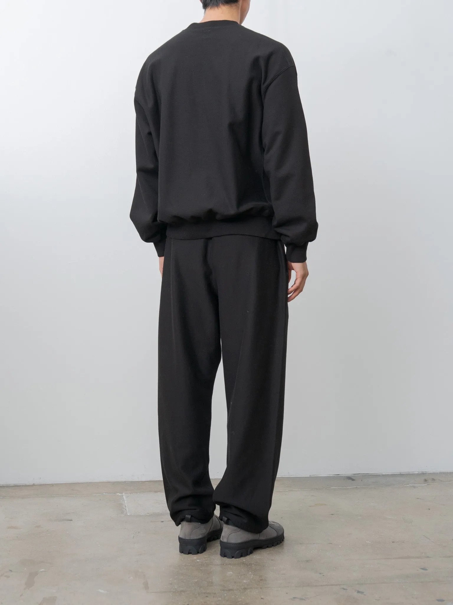 Crewneck Sweat P/O Wide - Black sold by Namu Shop product image thumbnail 4