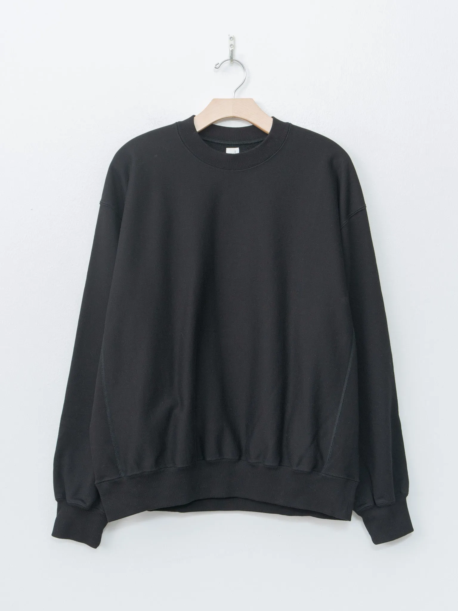 Crewneck Sweat P/O Wide - Black sold by Namu Shop
