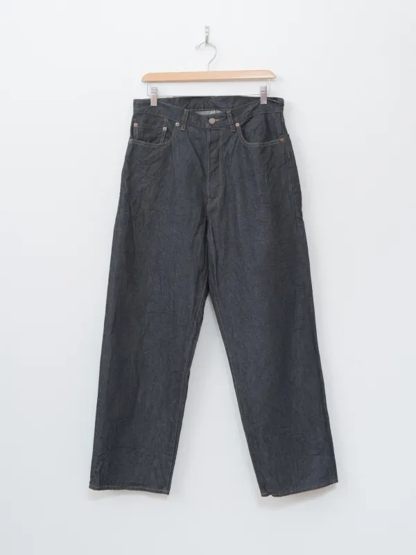 13.5oz Denim Pants Classic - Sulfur Black sold by Namu Shop