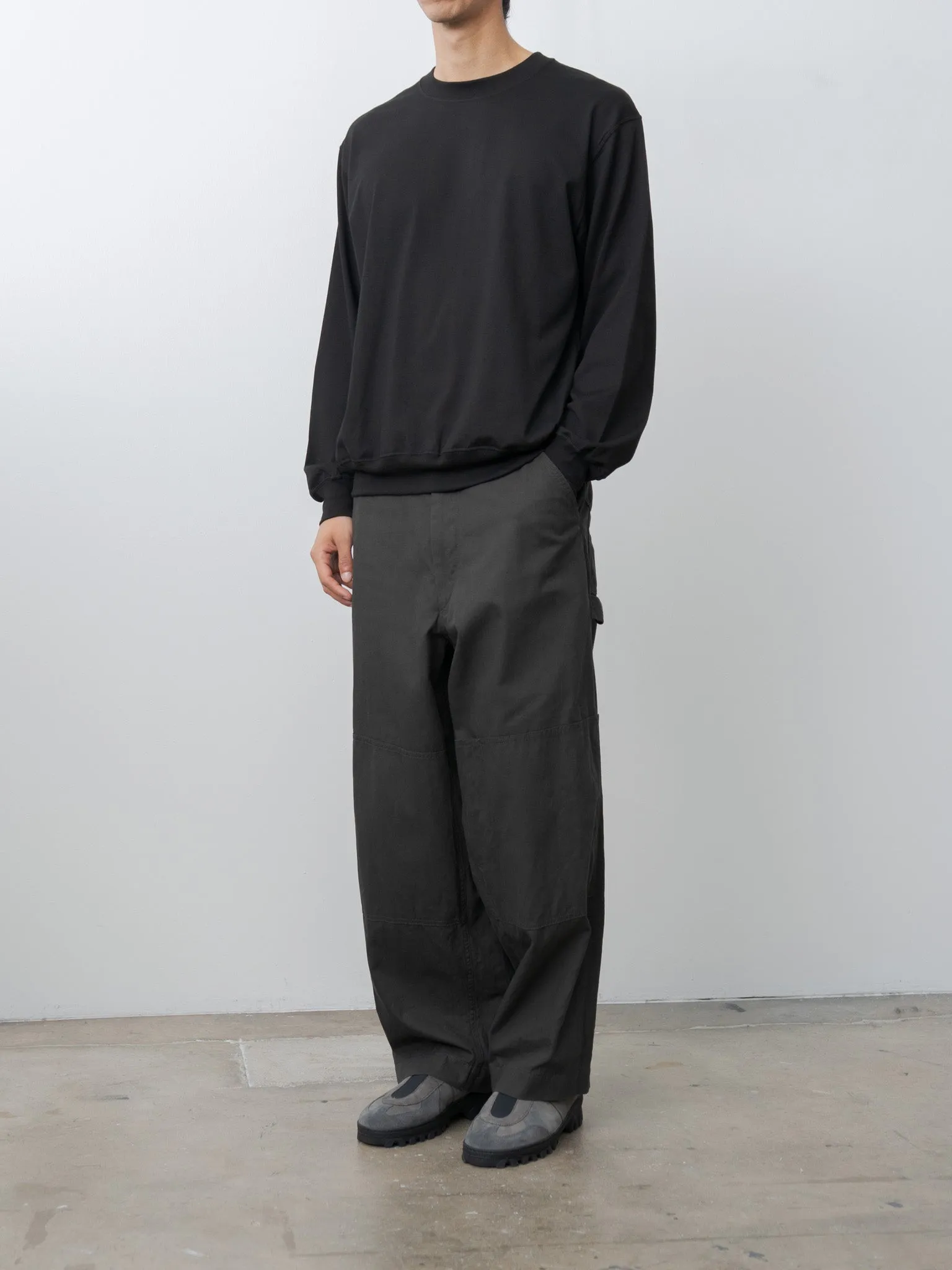 Cotton Serge Work Pants - Ink Black sold by Namu Shop product image thumbnail 3