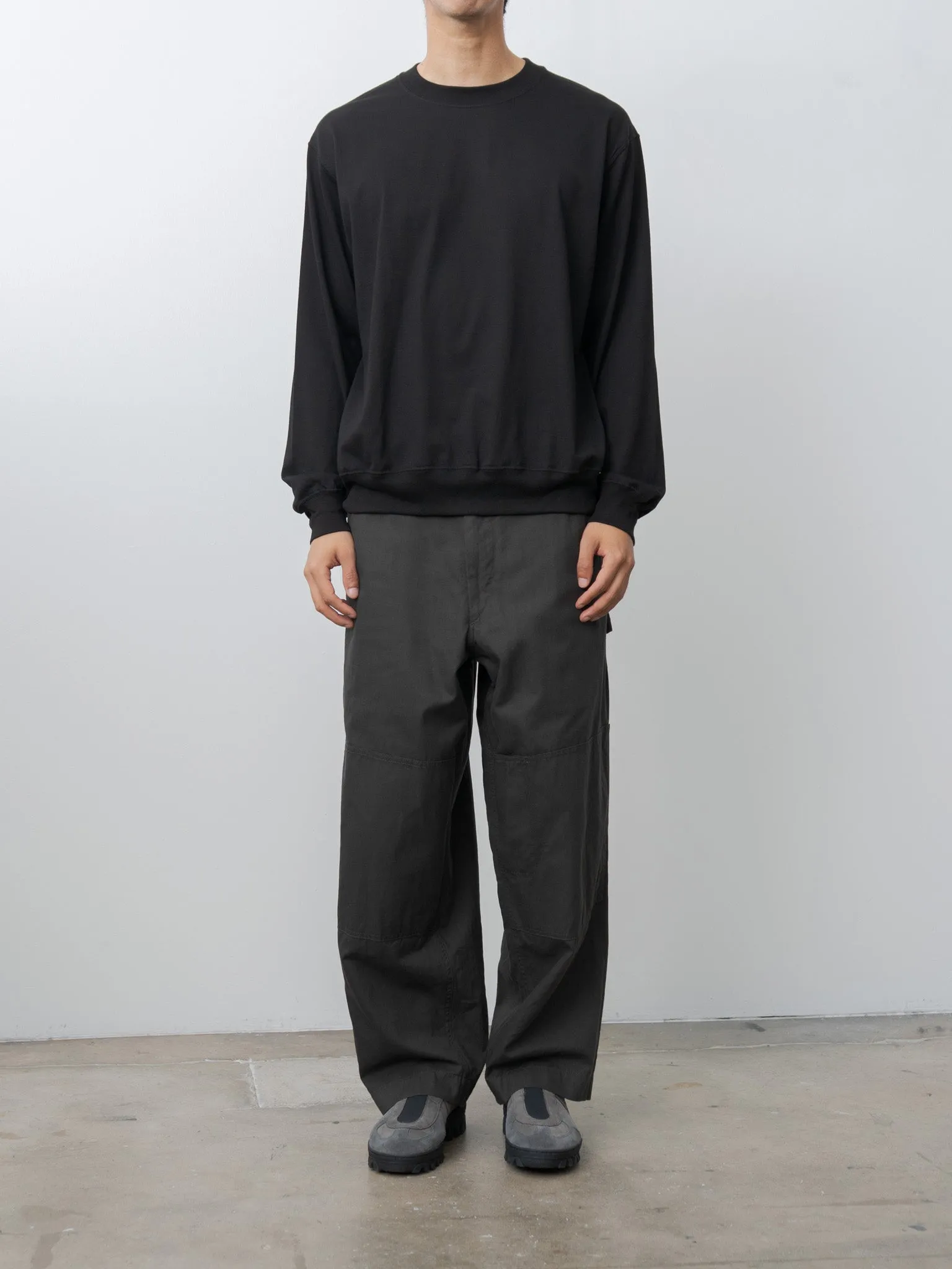 Cotton Serge Work Pants - Ink Black sold by Namu Shop product image thumbnail 2
