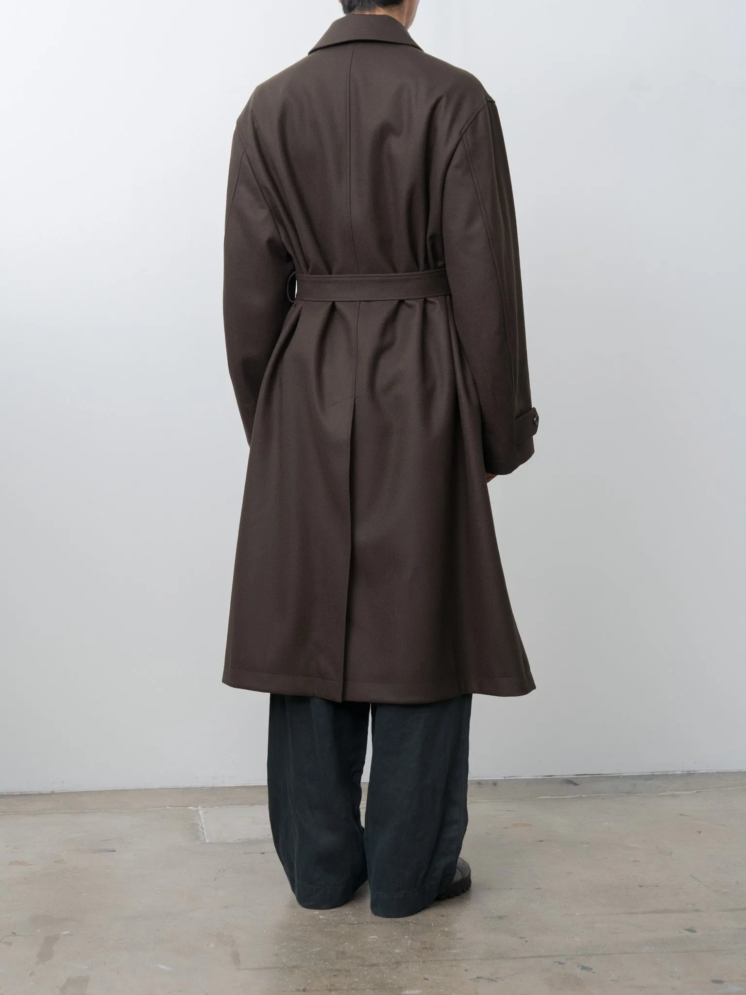 Oversized Investigated Coat - Gray Brown sold by Namu Shop product image thumbnail 5
