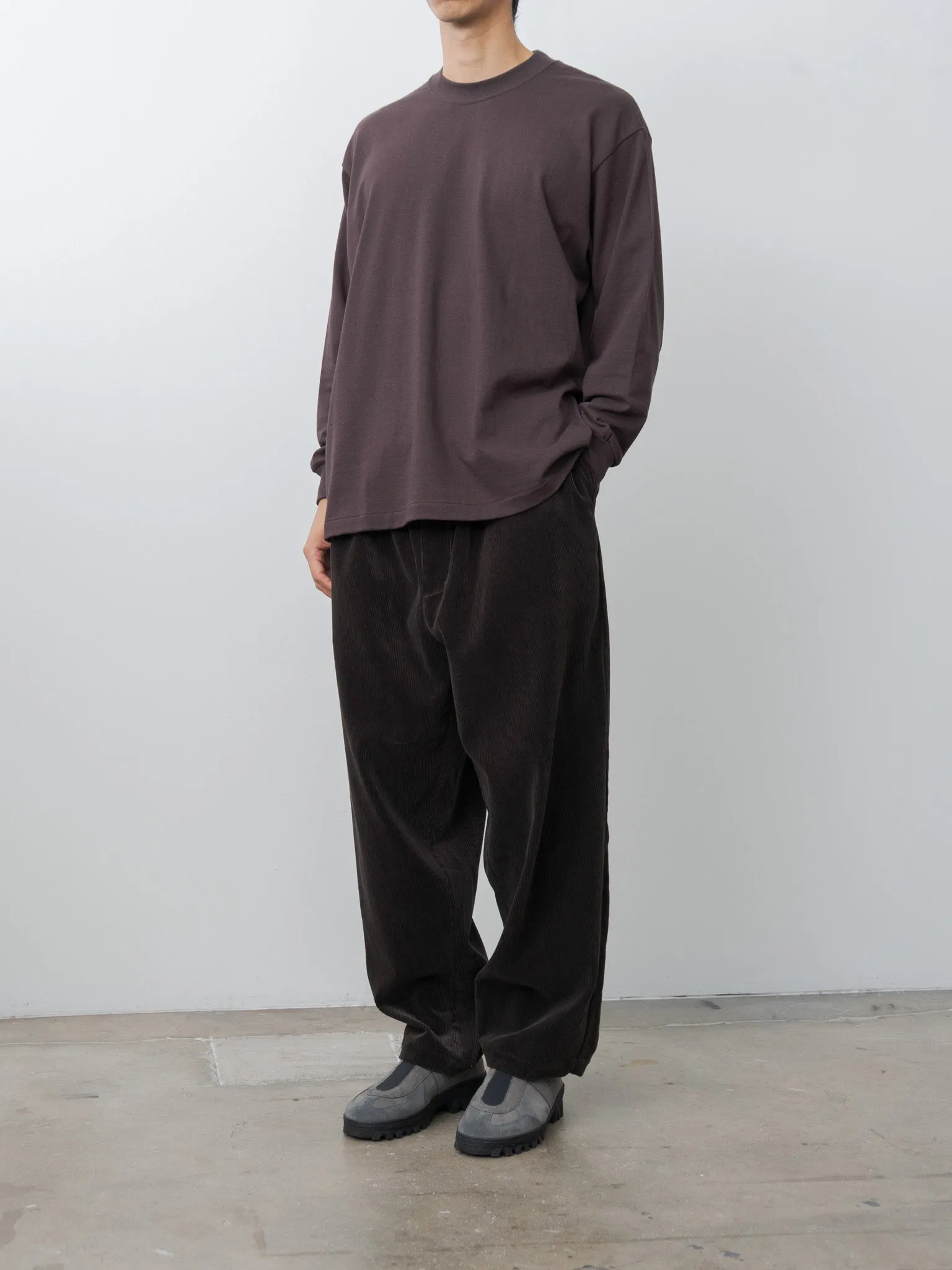 Tube L/S T-Shirt - Brown sold by Namu Shop product image thumbnail 3