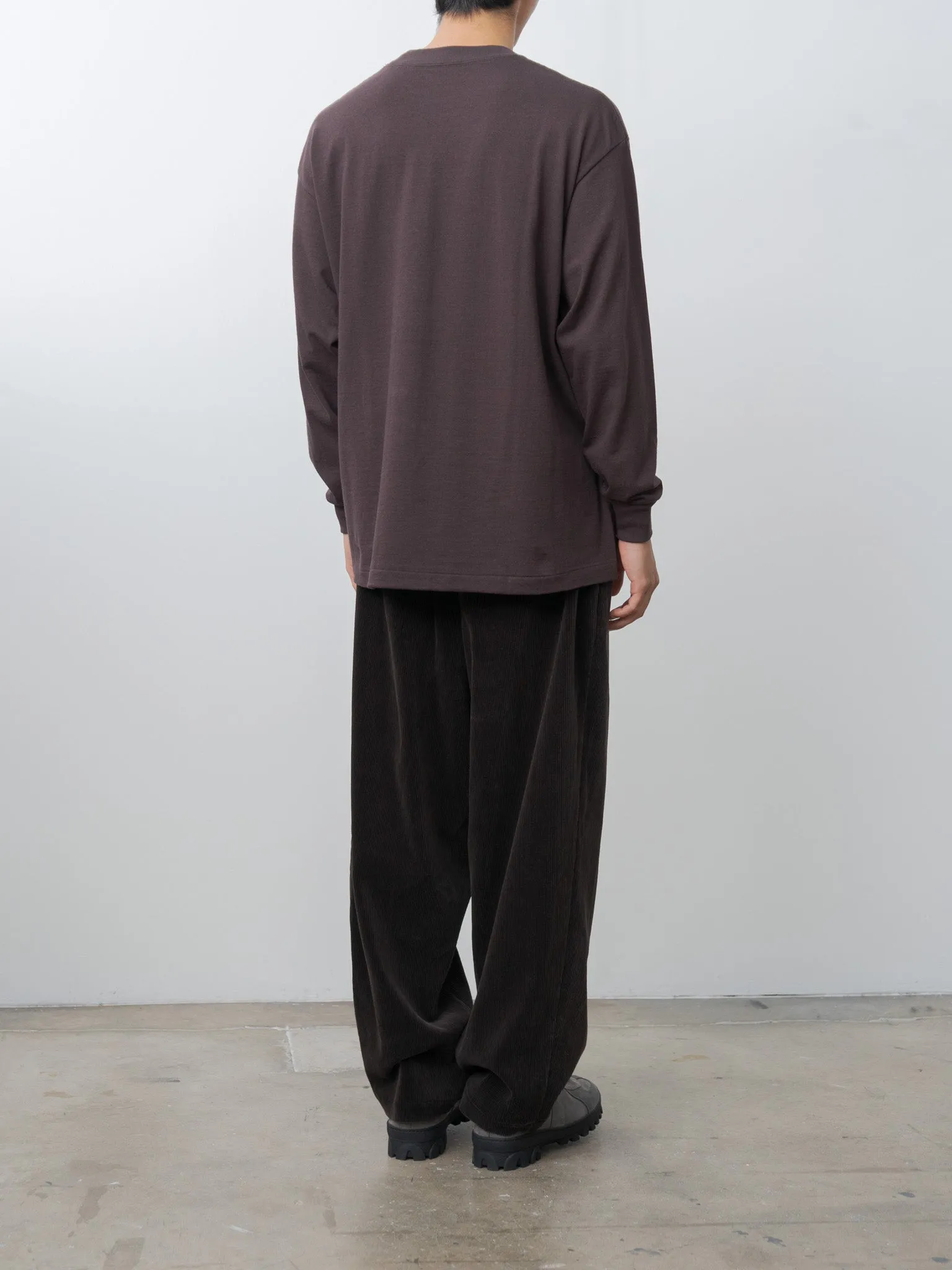 Tube L/S T-Shirt - Brown sold by Namu Shop product image thumbnail 4