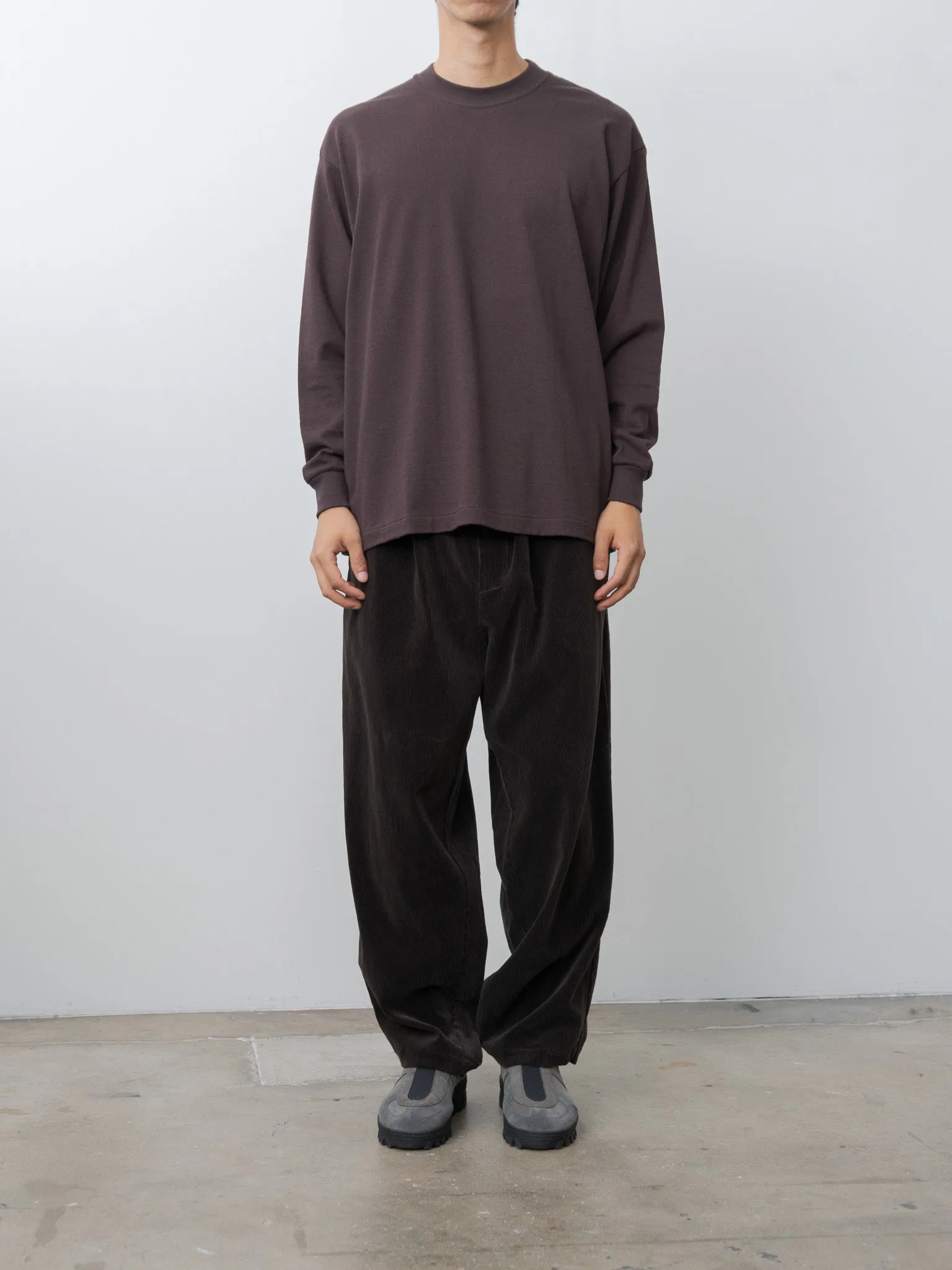 Tube L/S T-Shirt - Brown sold by Namu Shop product image thumbnail 2