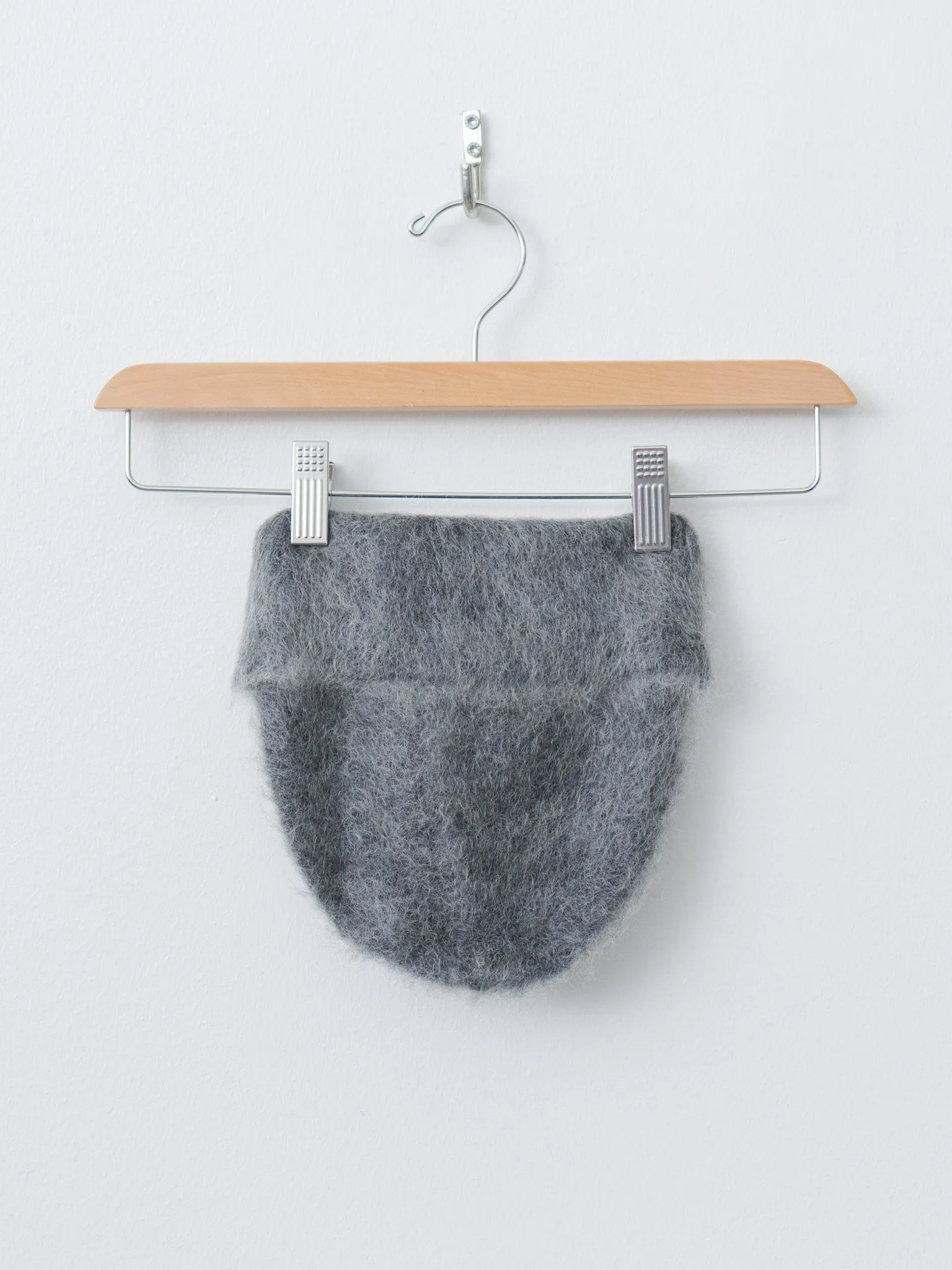 Brushed Mohair Beanie - Charcoal sold by Namu Shop