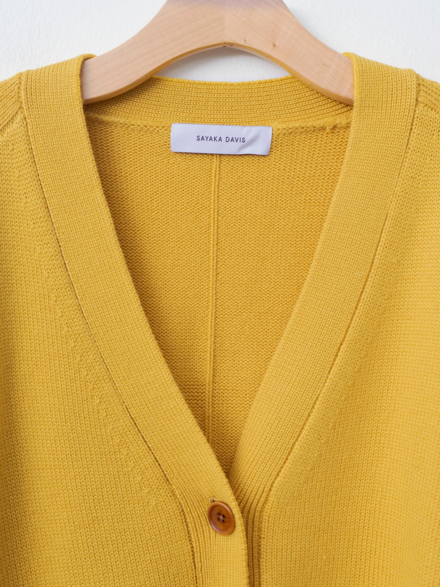 Balloon Sleeve Cardigan - Golden Sun sold by Namu Shop product image thumbnail 5