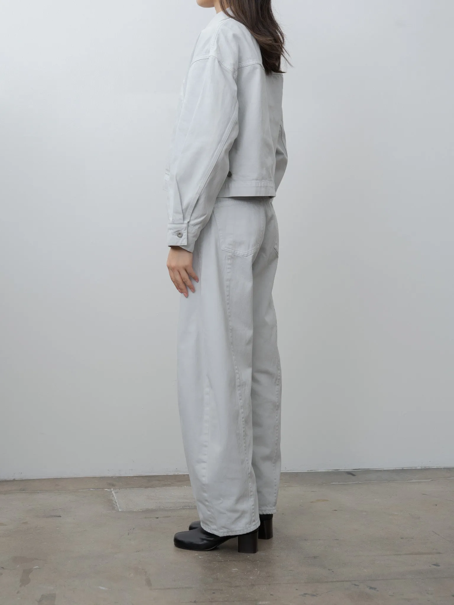 Cropped Jacket - Ice Gray sold by Namu Shop product image thumbnail 4