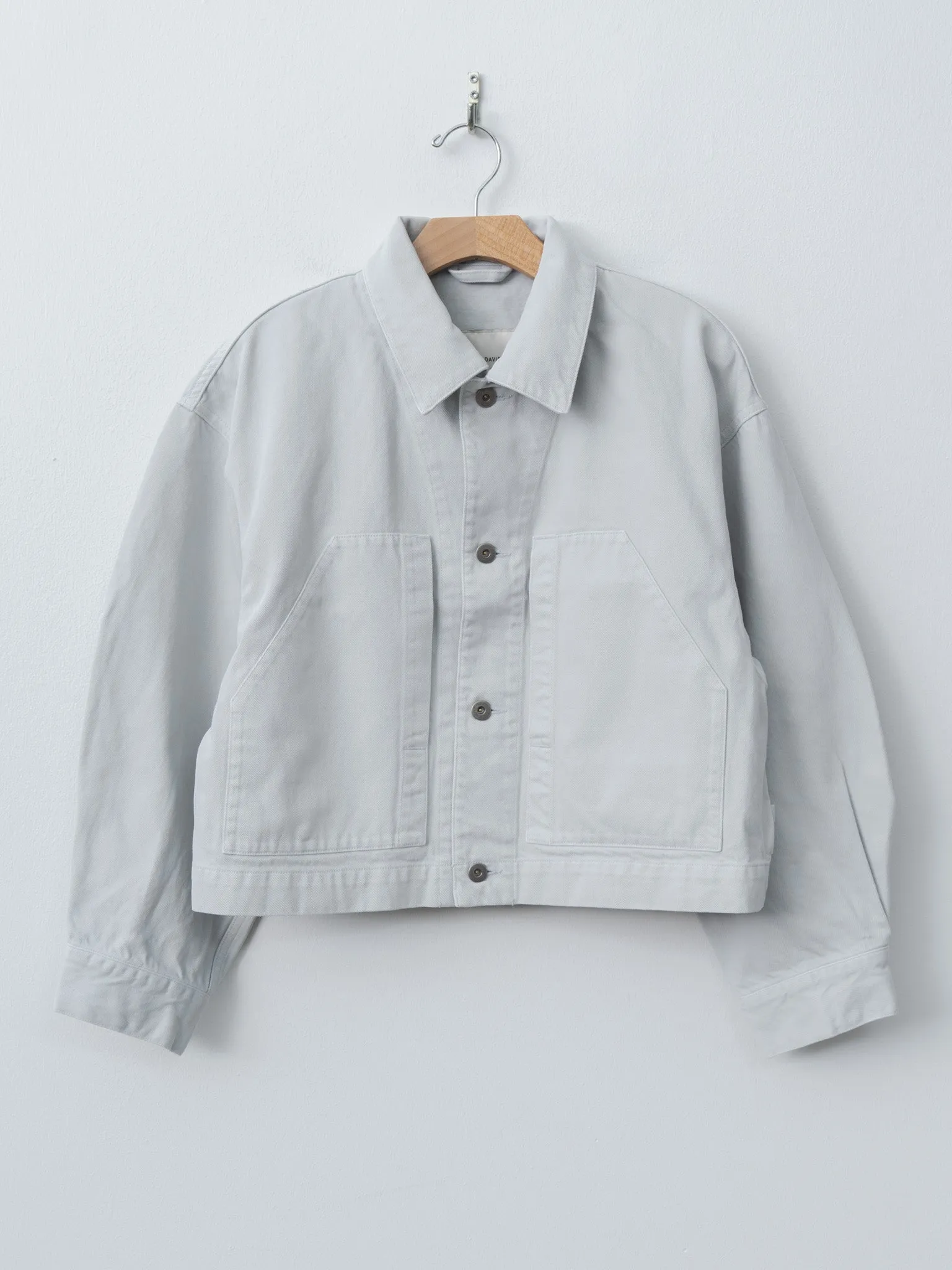 Cropped Jacket - Ice Gray sold by Namu Shop