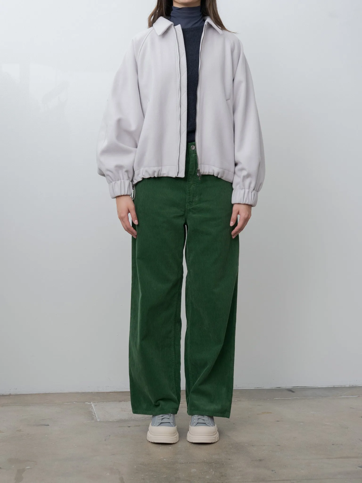 Bomber Jacket - Moon Gray sold by Namu Shop product image thumbnail 3