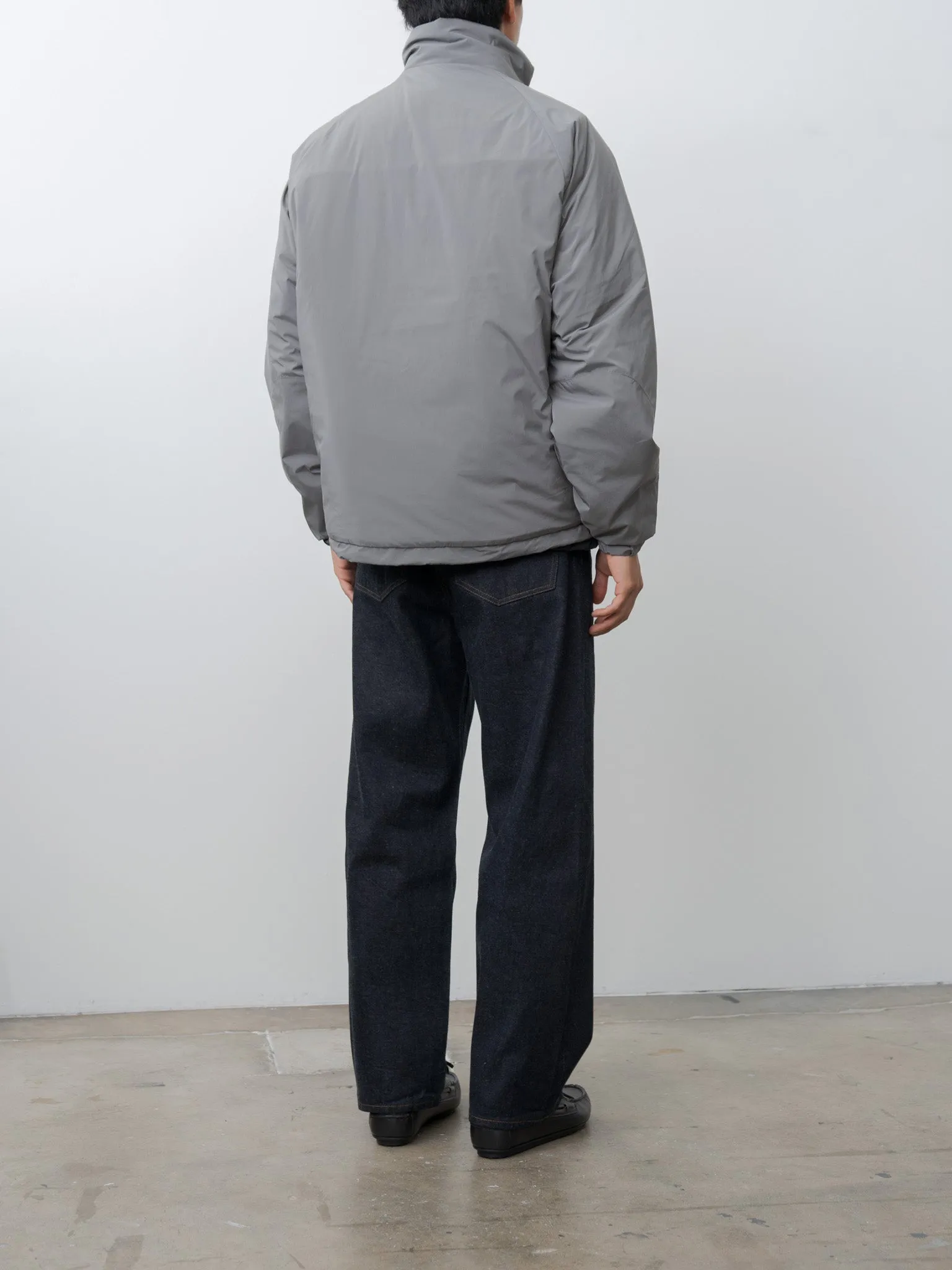 Poly Nylon Puffer Jacket - Gray sold by Namu Shop product image thumbnail 5