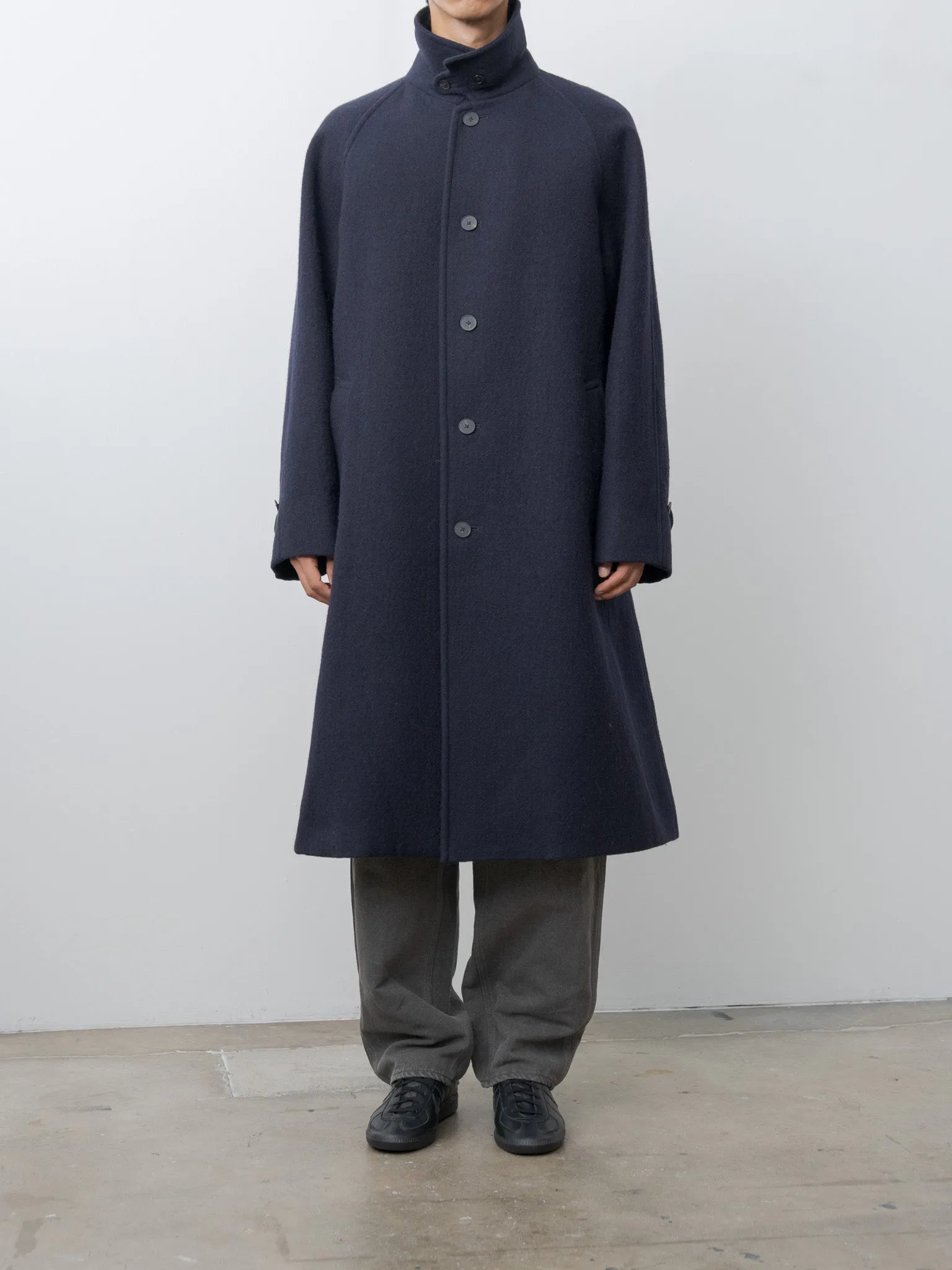 Umbrella Coat - Navy sold by Namu Shop product image thumbnail 3