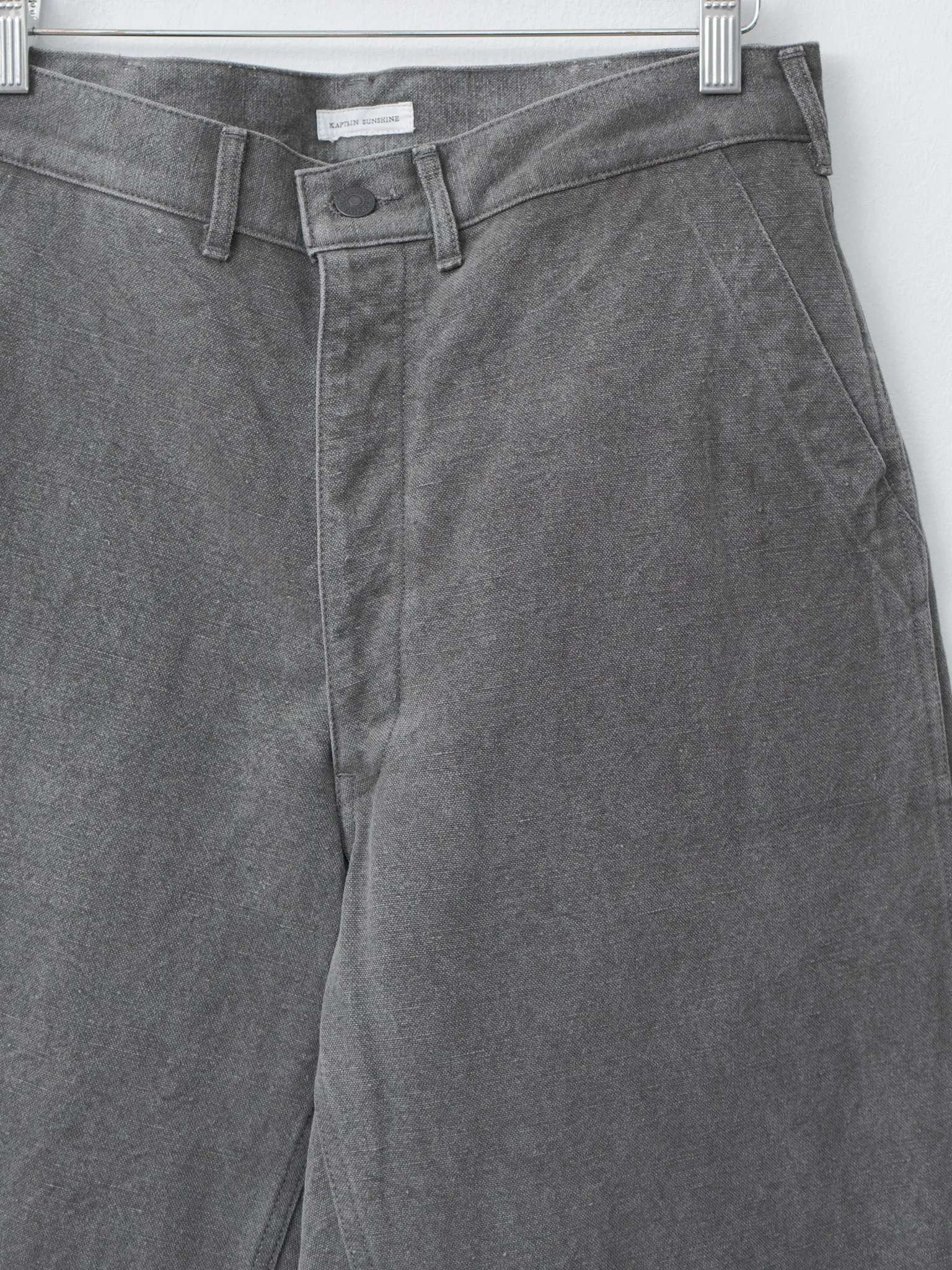 Cotton Hemp Painter Pants - Sumi sold by Namu Shop product image thumbnail 5