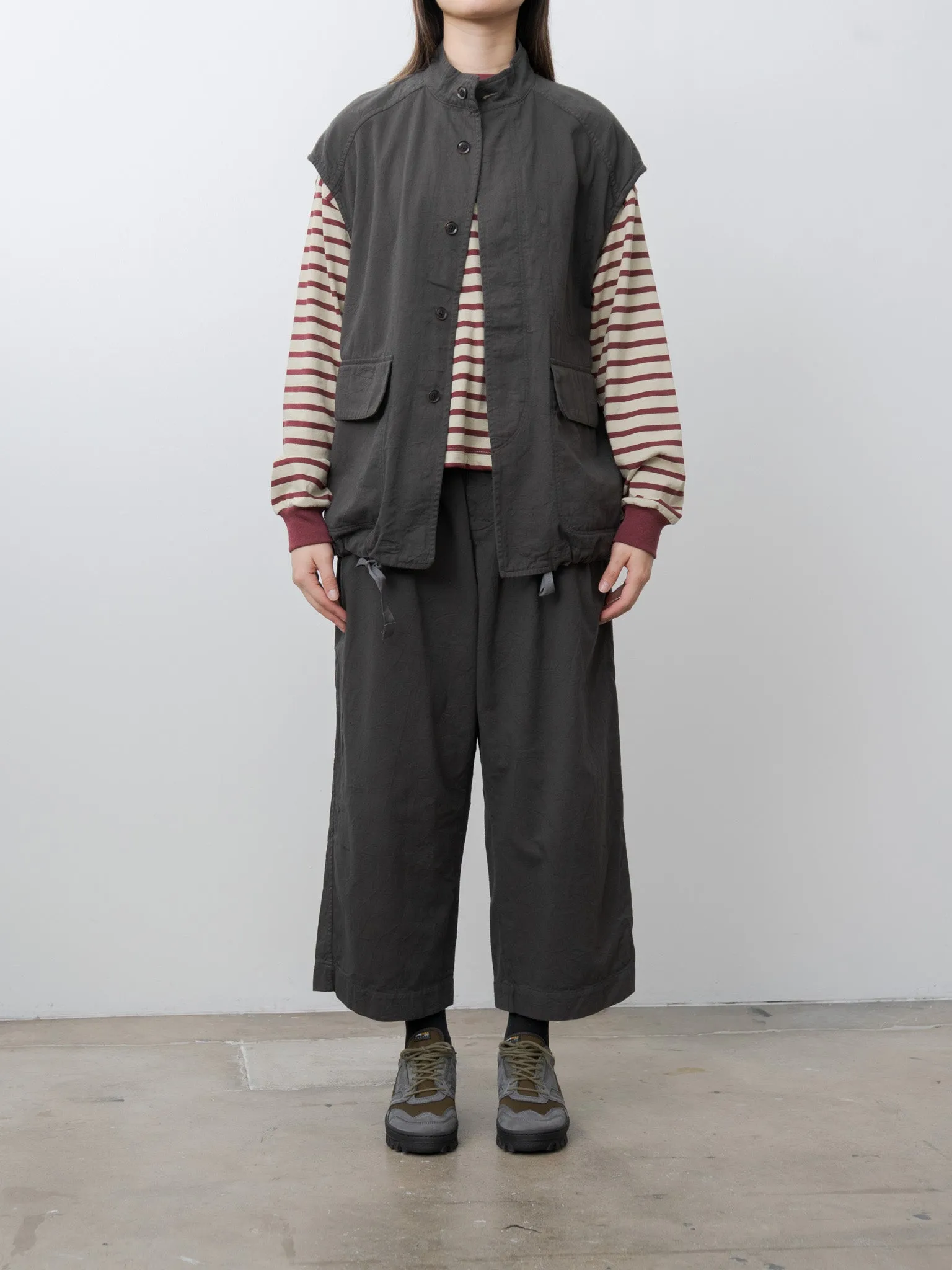 Washer Vest - Khaki Brown sold by Namu Shop product image thumbnail 2