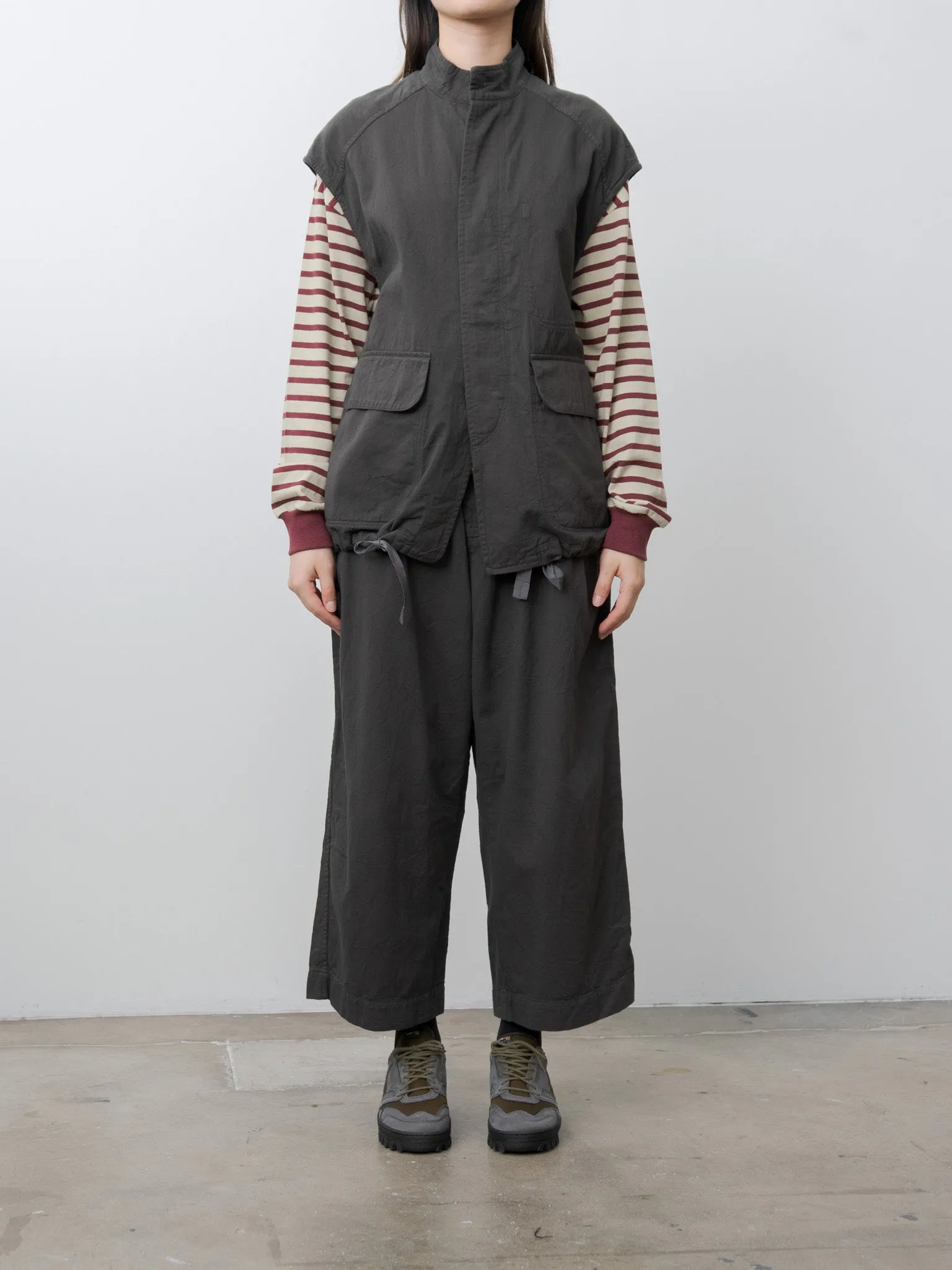 Washer Vest - Khaki Brown sold by Namu Shop product image thumbnail 3