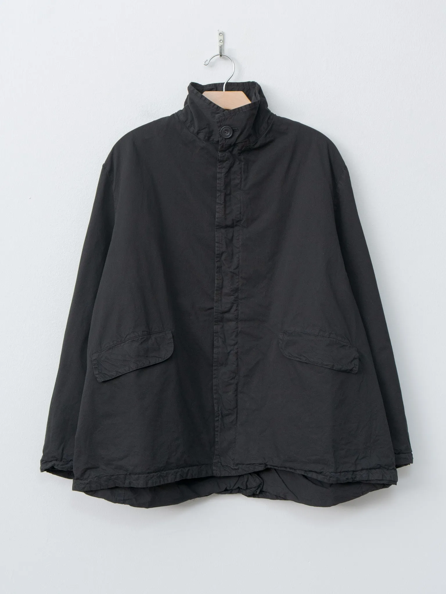 Garment-dye Blouson - Black sold by Namu Shop