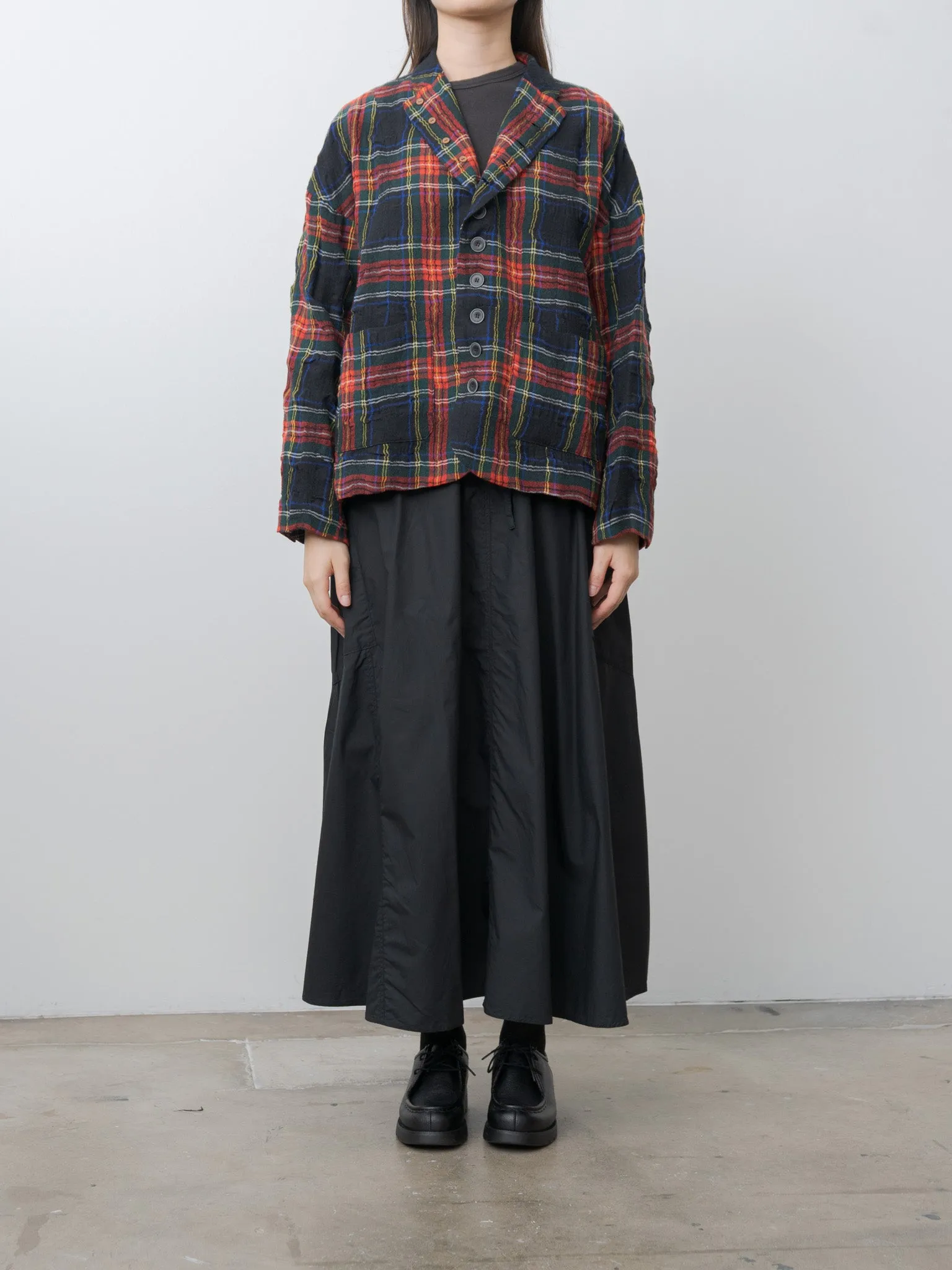 C/W Tartan Jacket - Black sold by Namu Shop product image thumbnail 2