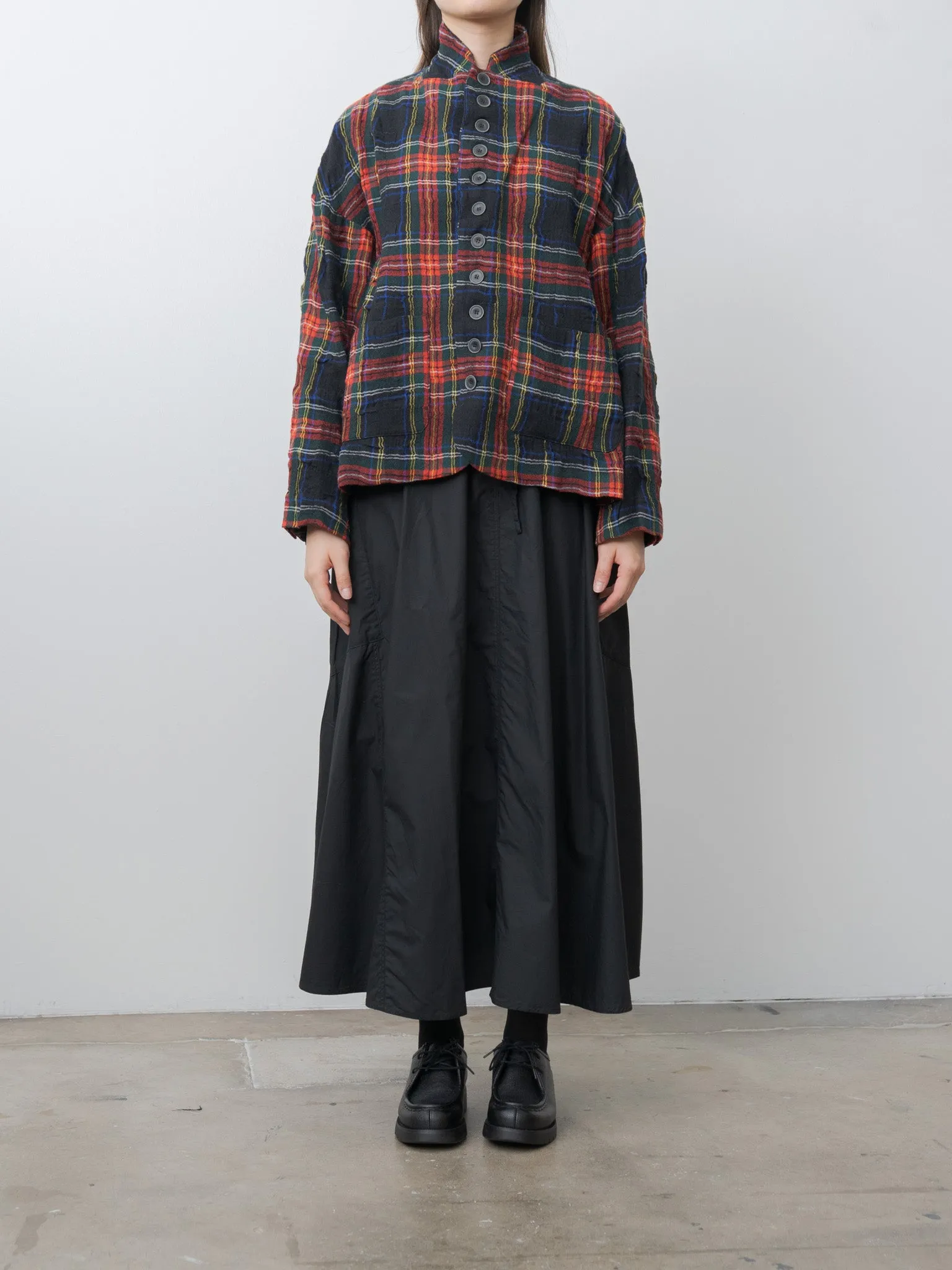 C/W Tartan Jacket - Black sold by Namu Shop