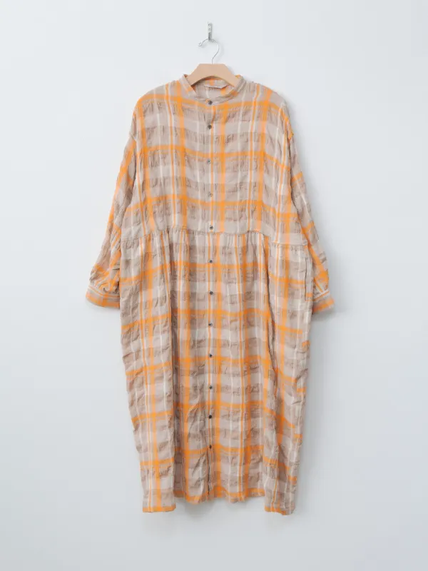 C/W Tartan Dress - Orange sold by Namu Shop