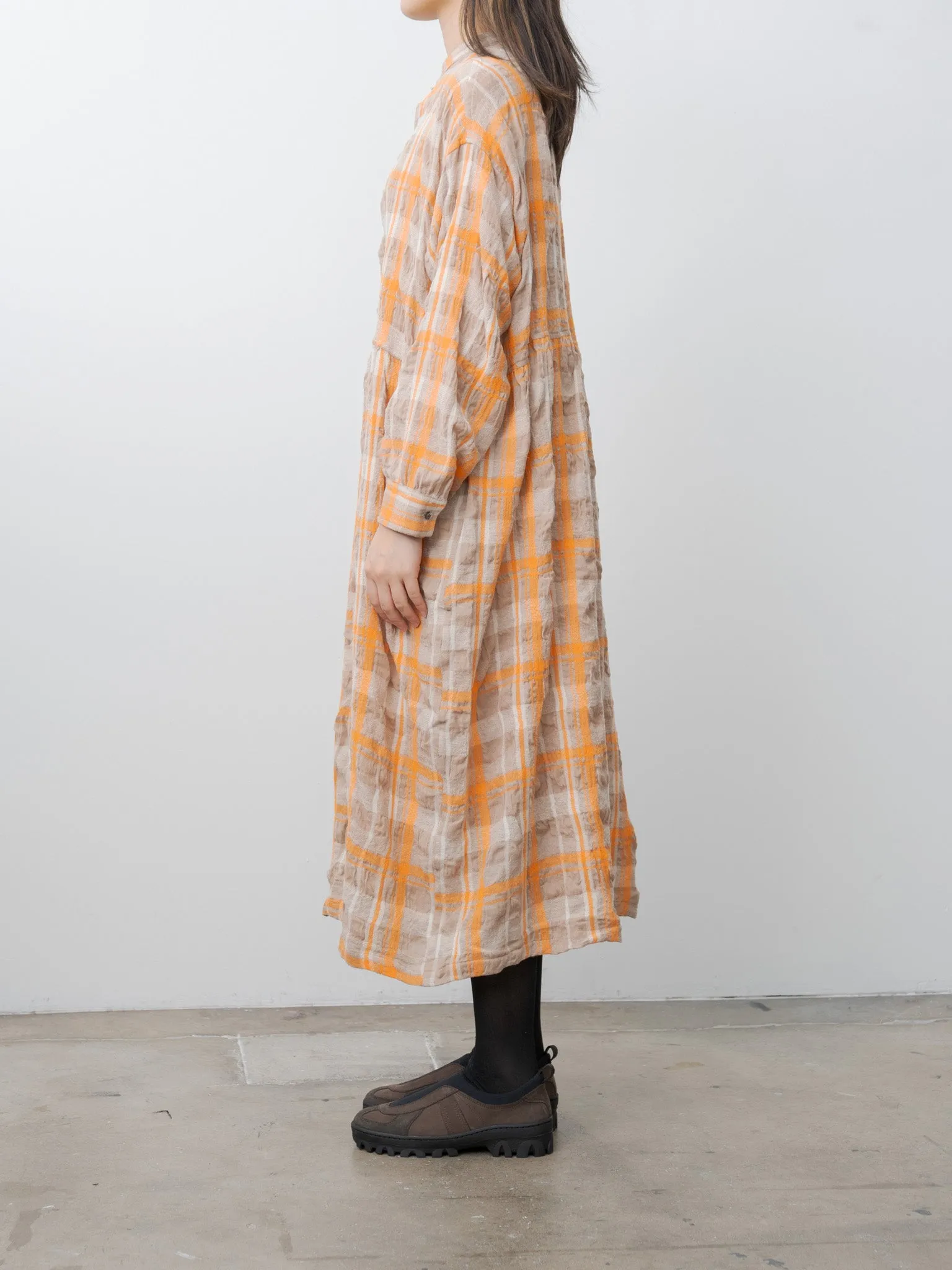 C/W Tartan Dress - Orange sold by Namu Shop product image thumbnail 4