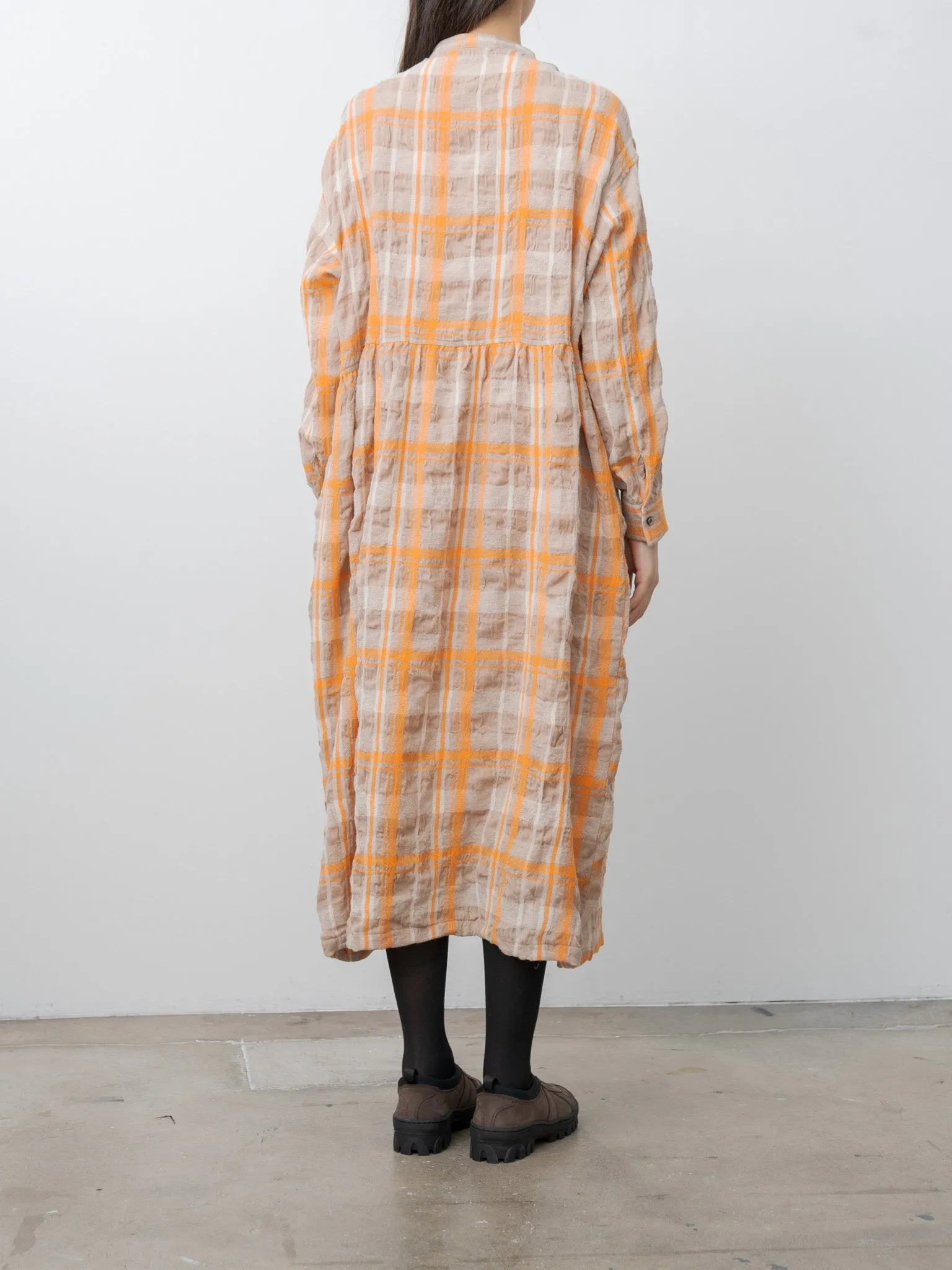 C/W Tartan Dress - Orange sold by Namu Shop product image thumbnail 5