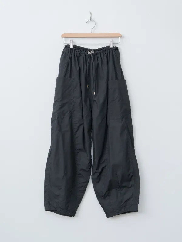 Typewriter Cotton Pants - Black sold by Namu Shop
