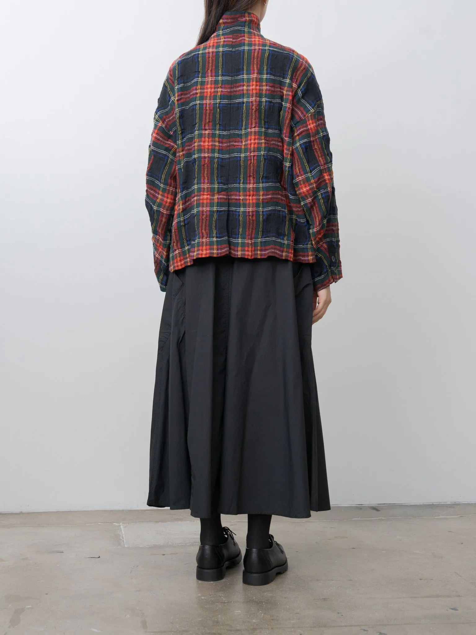 Typewriter Cotton Skirt - Black sold by Namu Shop product image thumbnail 4