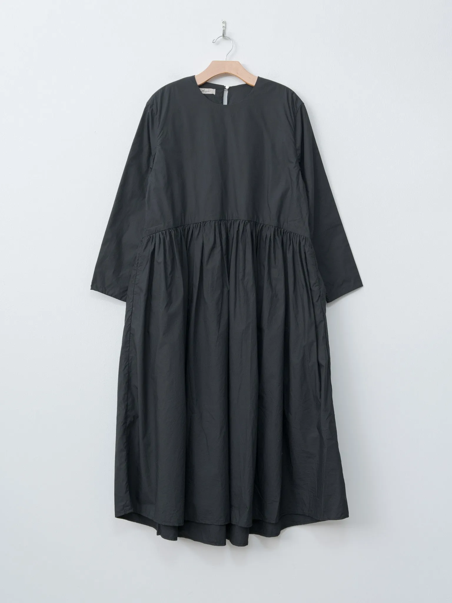 Typewriter Cotton Dress - Black sold by Namu Shop