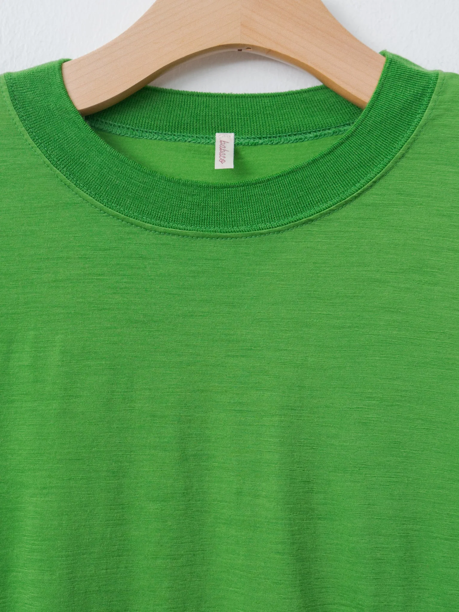 Wool Jersey T-Shirt - Green sold by Namu Shop product image thumbnail 4