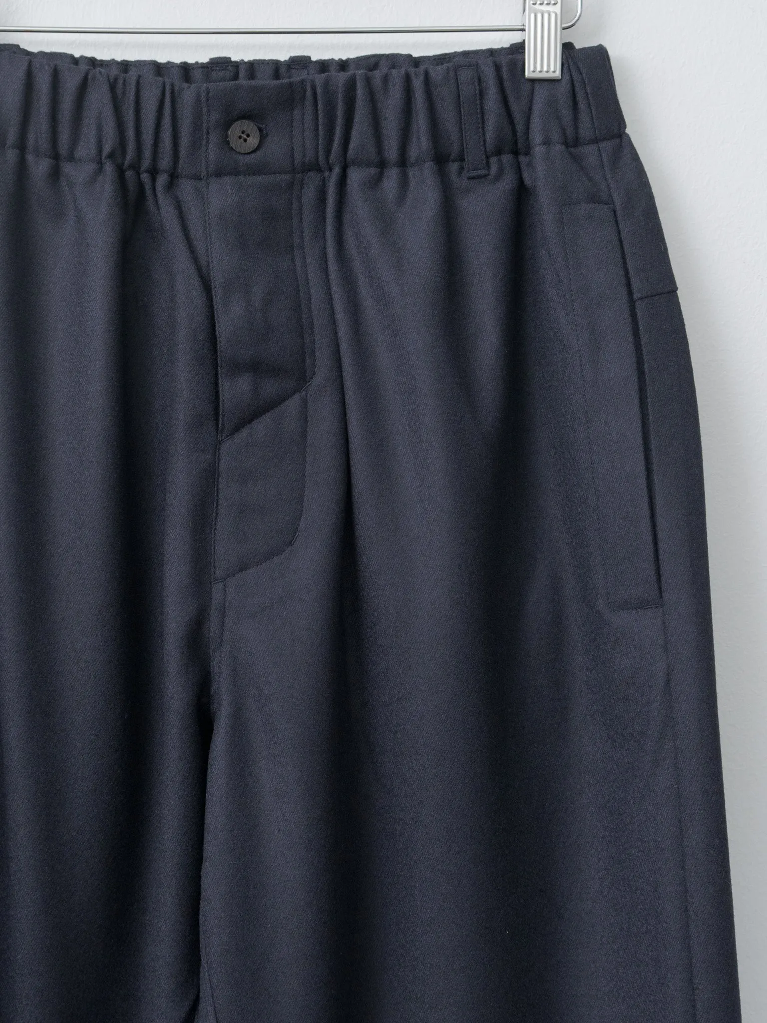 Soft Wool Cashmere Easy Pants - Navy sold by Namu Shop product image thumbnail 5