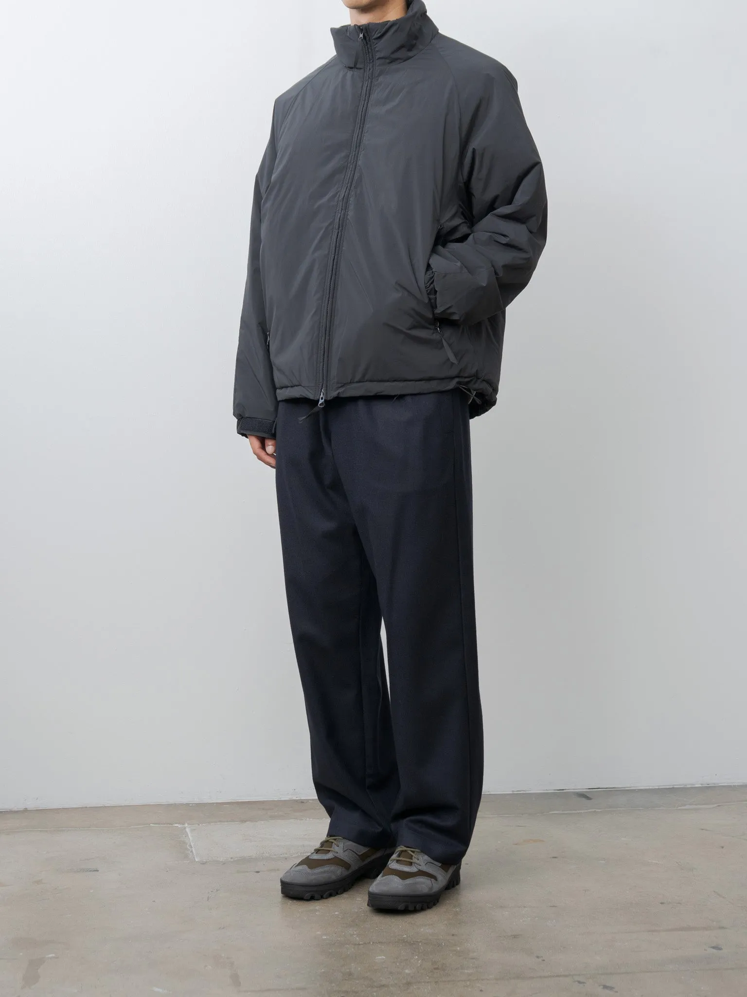 Soft Wool Cashmere Easy Pants - Navy sold by Namu Shop product image thumbnail 3