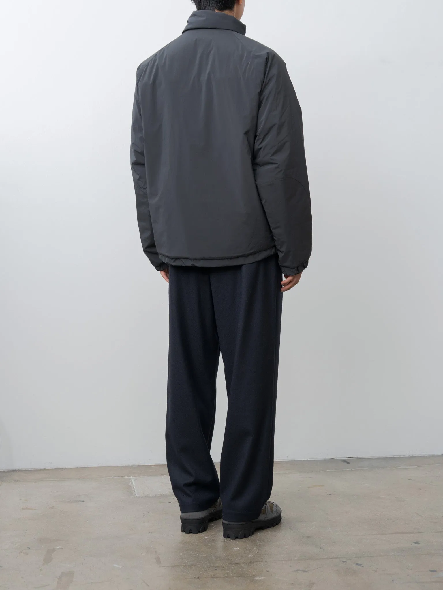 Soft Wool Cashmere Easy Pants - Navy sold by Namu Shop product image thumbnail 4