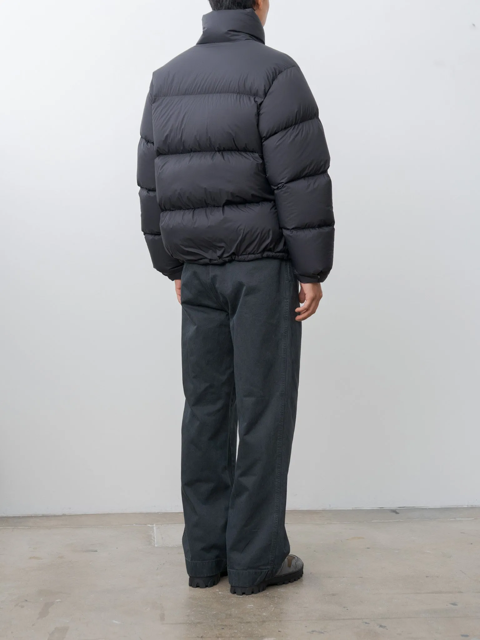 Super Light Nylon Ripstop Down Blouson - Black sold by Namu Shop product image thumbnail 5