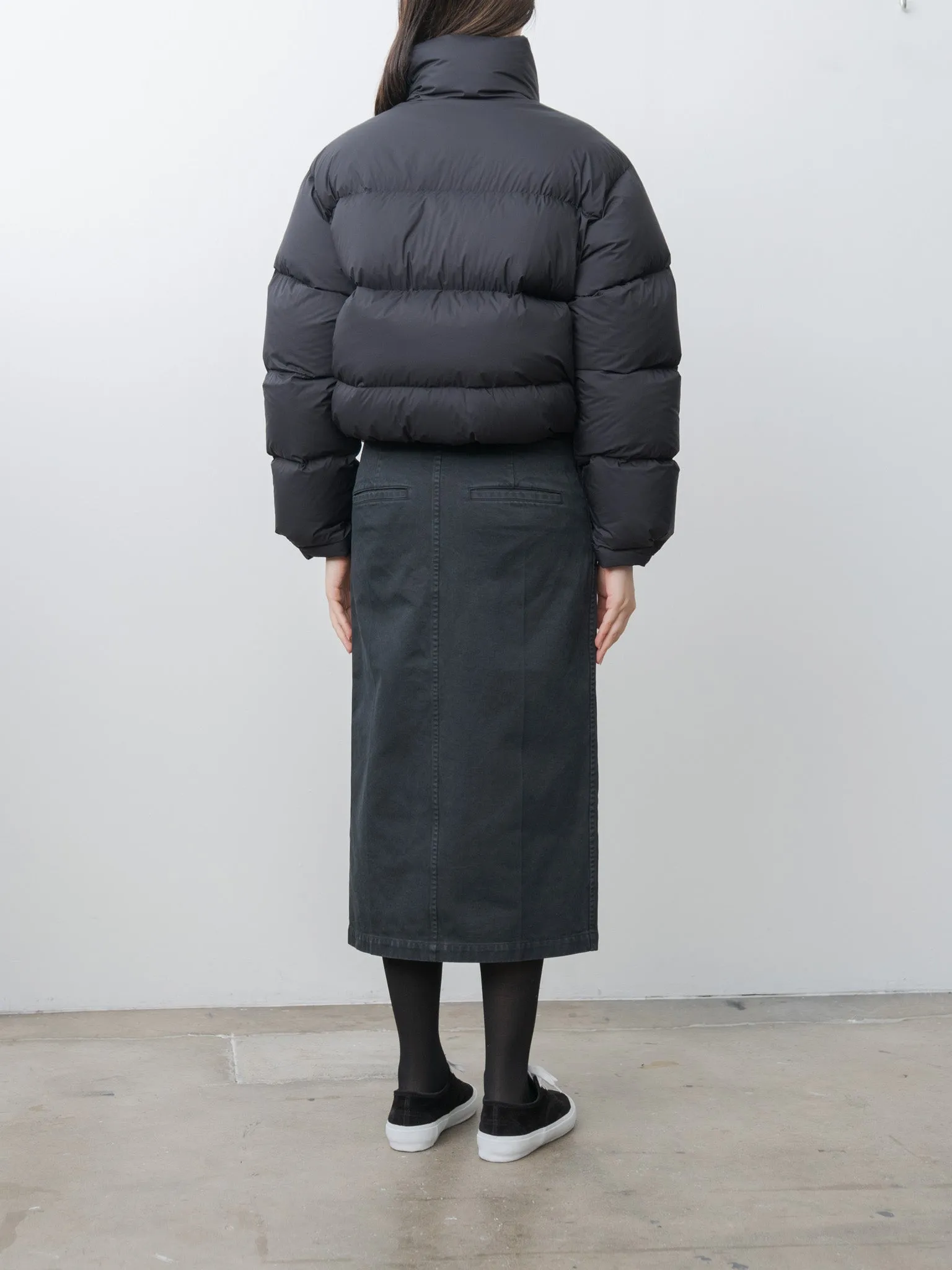 Product Dyed Finx Chino Skirt - Black sold by Namu Shop product image thumbnail 4