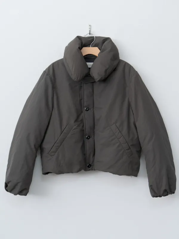 Short Puffer Blouson - Dark Espresso sold by Namu Shop