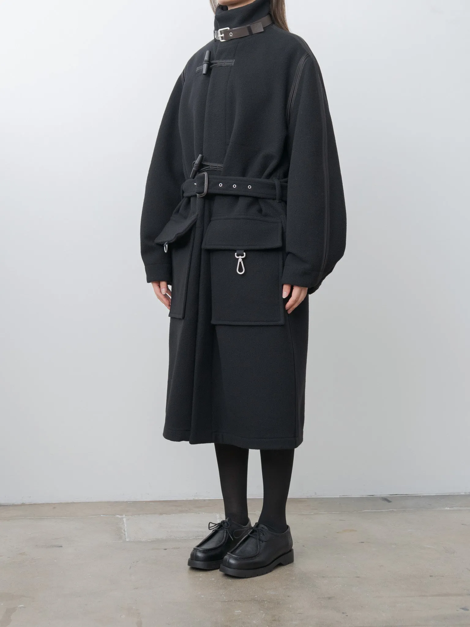 Duffle Coat - Black sold by Namu Shop product image thumbnail 4