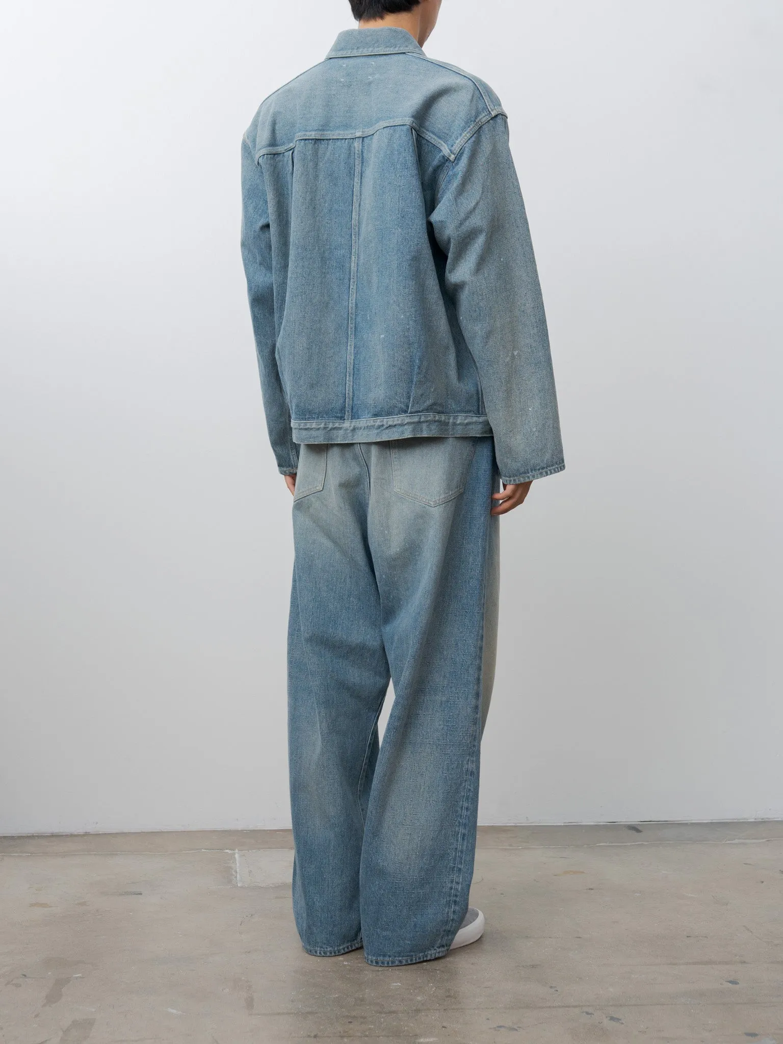 Pleats Jacket - Fade Indigo sold by Namu Shop product image thumbnail 5