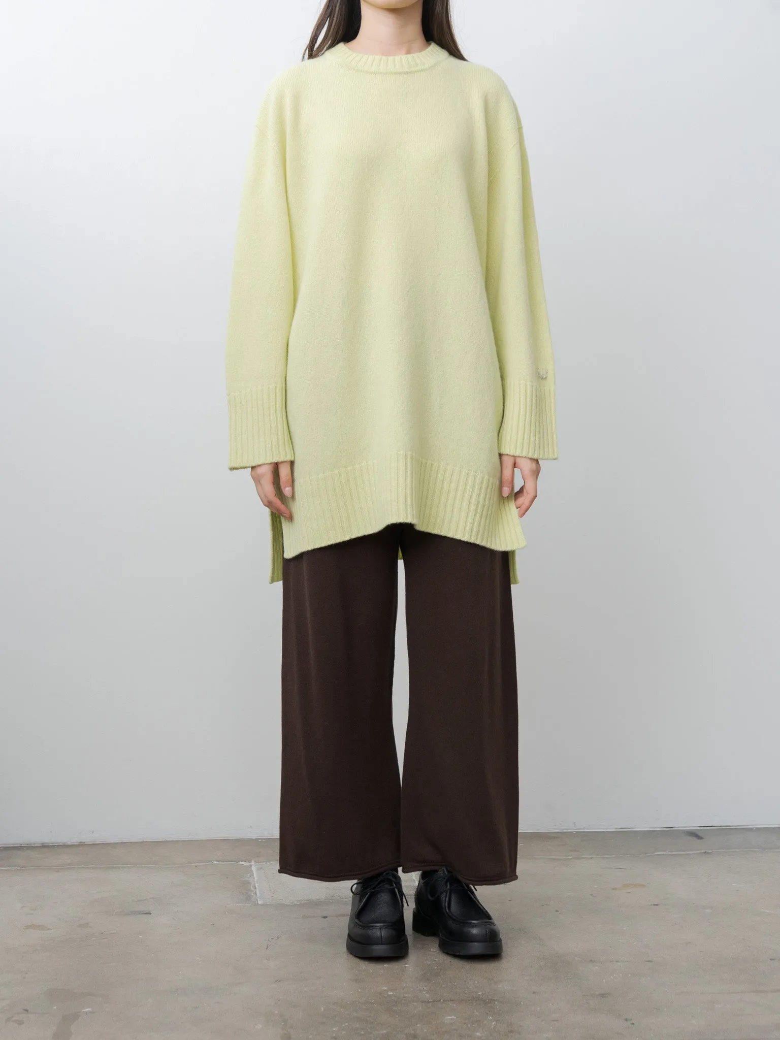 Fine Lambswool Oversized P/O - Lime Yellow sold by Namu Shop product image thumbnail 2