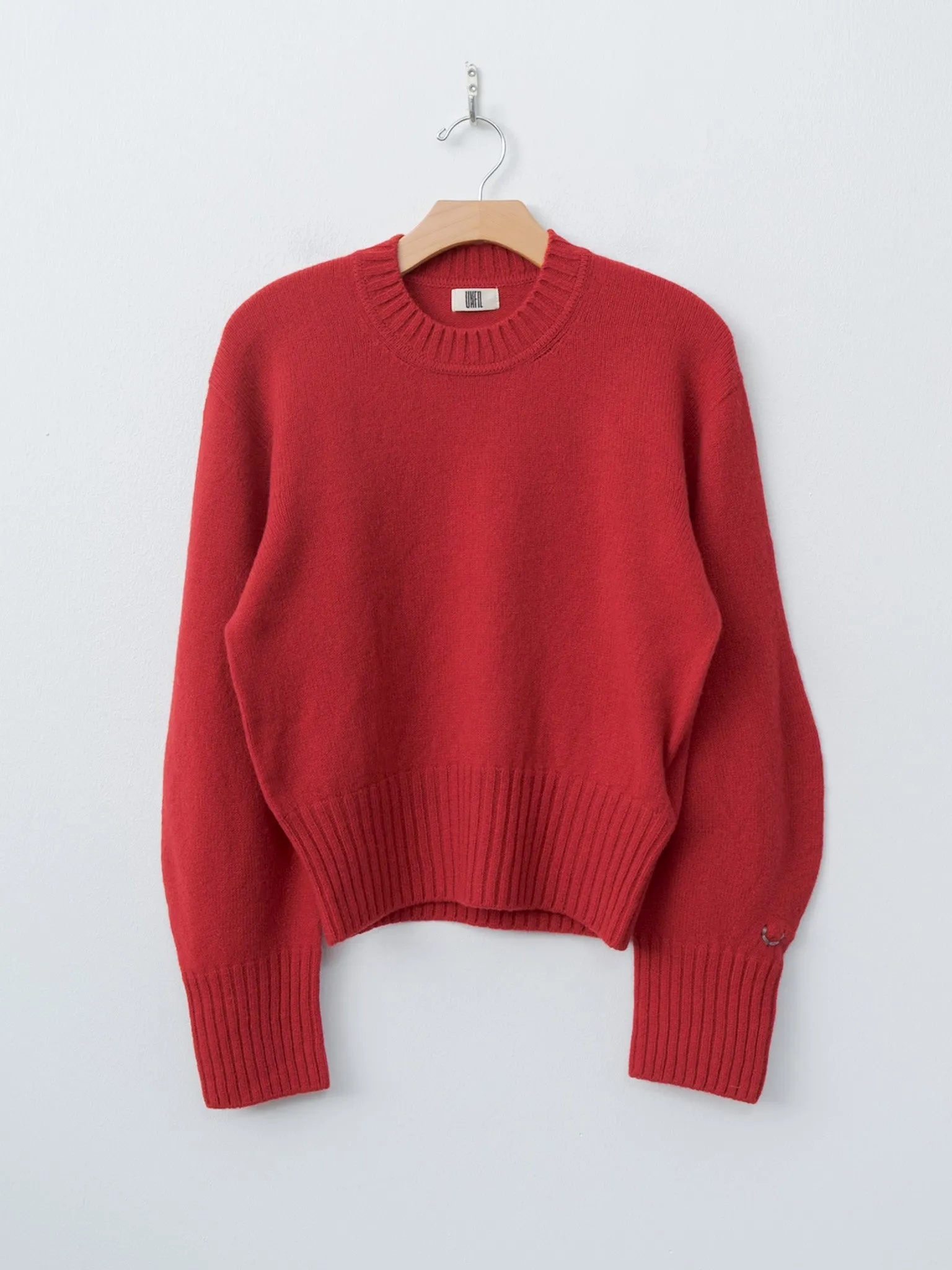 Fine Lambswool Crewneck P/O - Red sold by Namu Shop