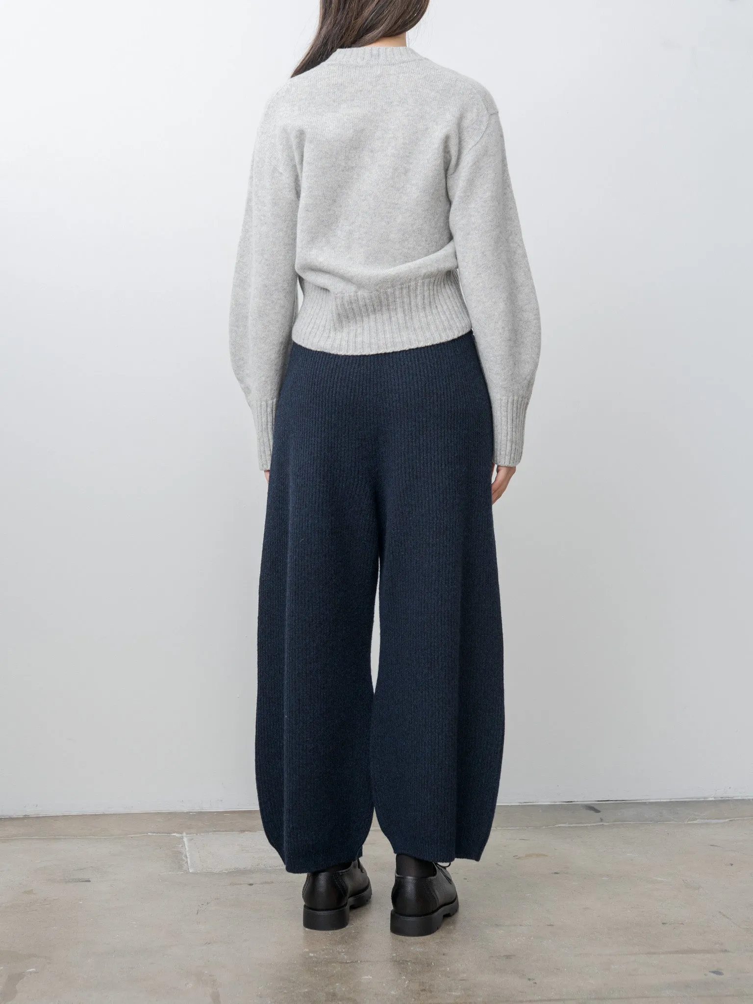 Fine Lambswool Crewneck P/O - Light Gray sold by Namu Shop product image thumbnail 4