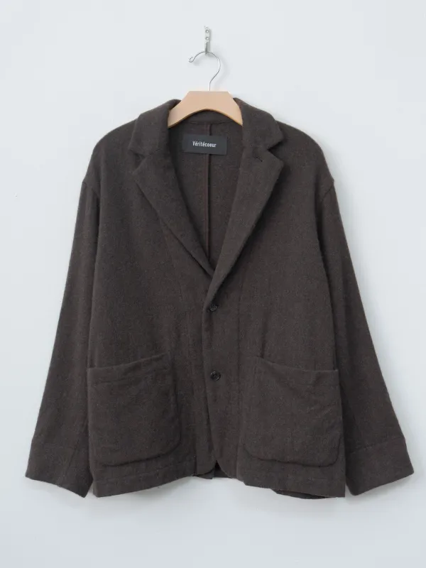 Wool Tailored Jacket - Brown sold by Namu Shop