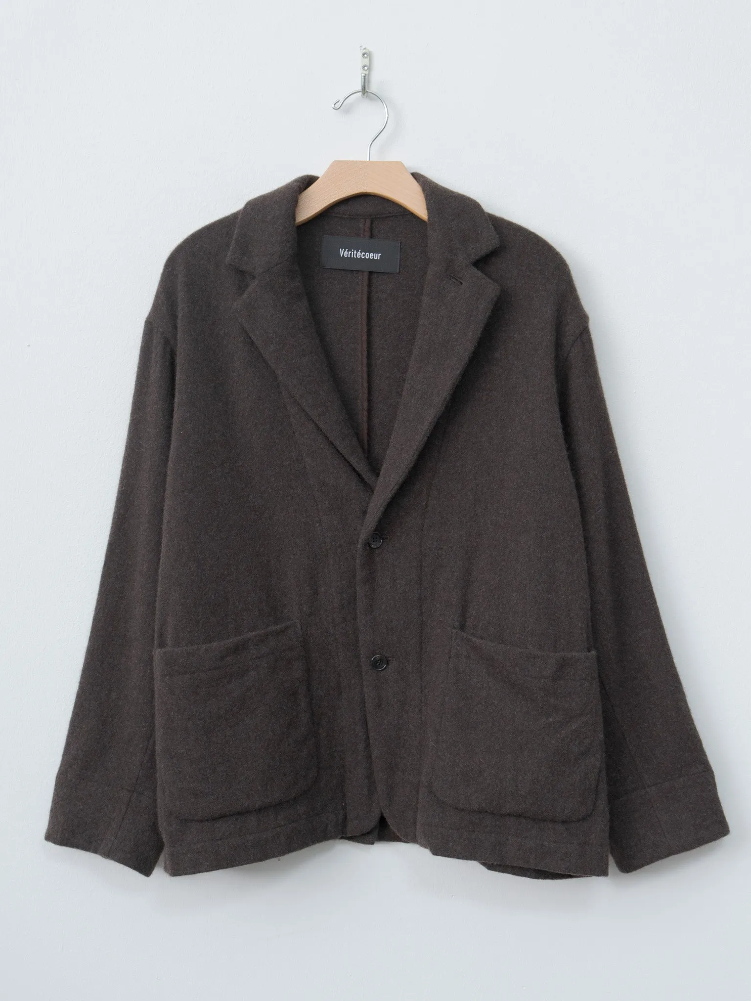Wool Tailored Jacket - Brown sold by Namu Shop